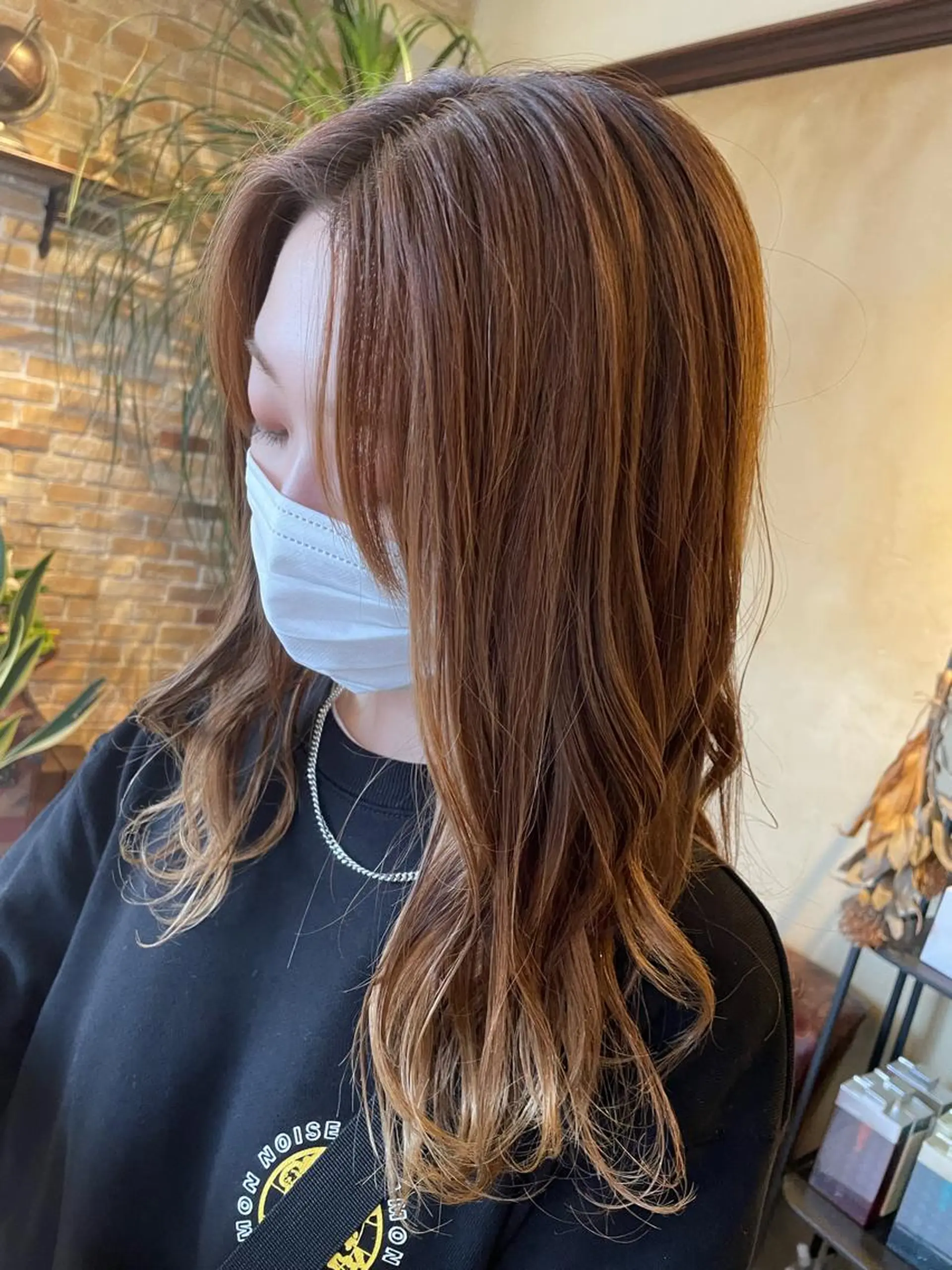 セミロング カラー men's hair salon Rude所属・木村 茜美のヘアスタイル