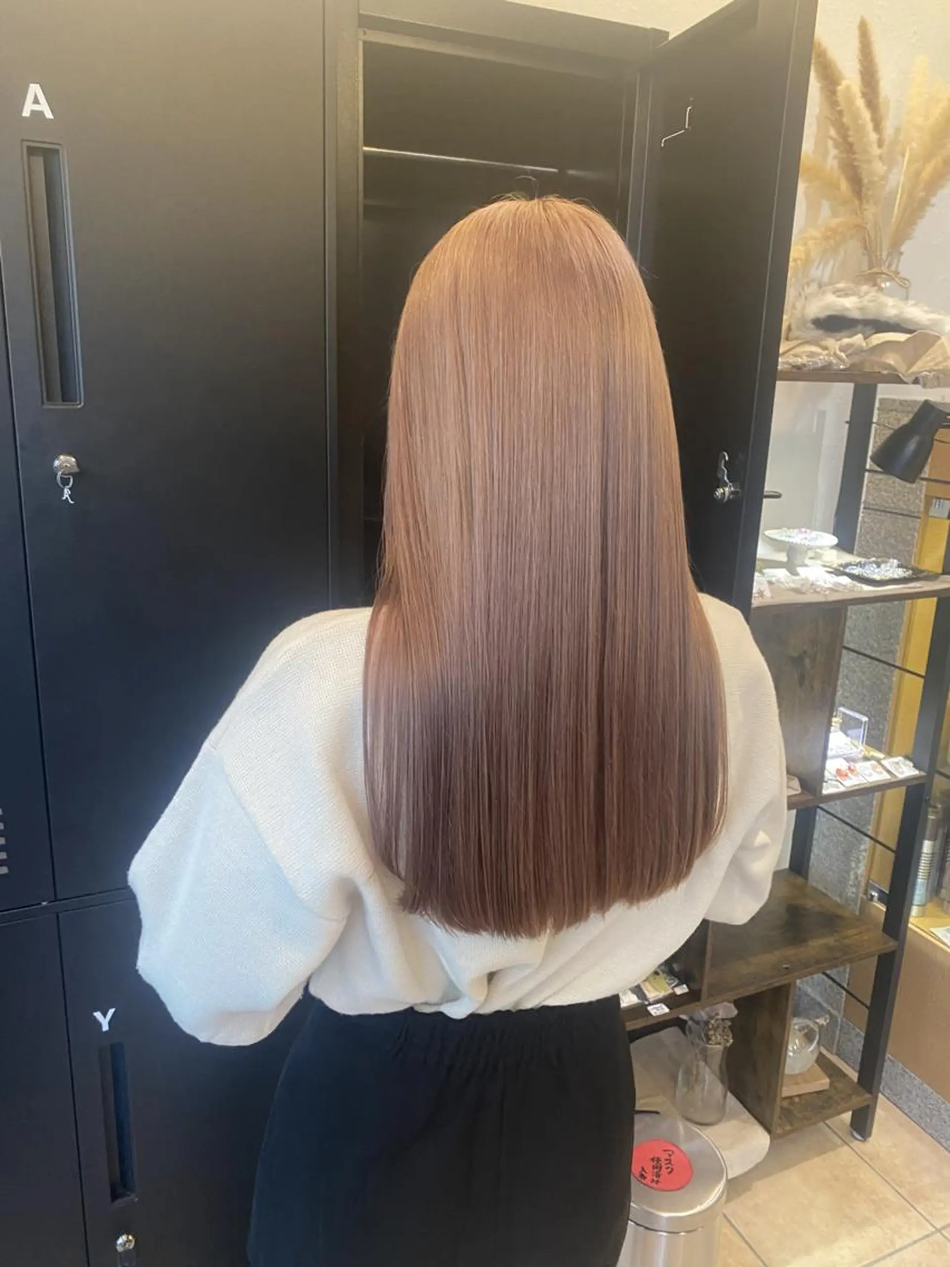 ロング ヘアカラー トリートメント olino 【オリノ】西田辺のヘアスタイル