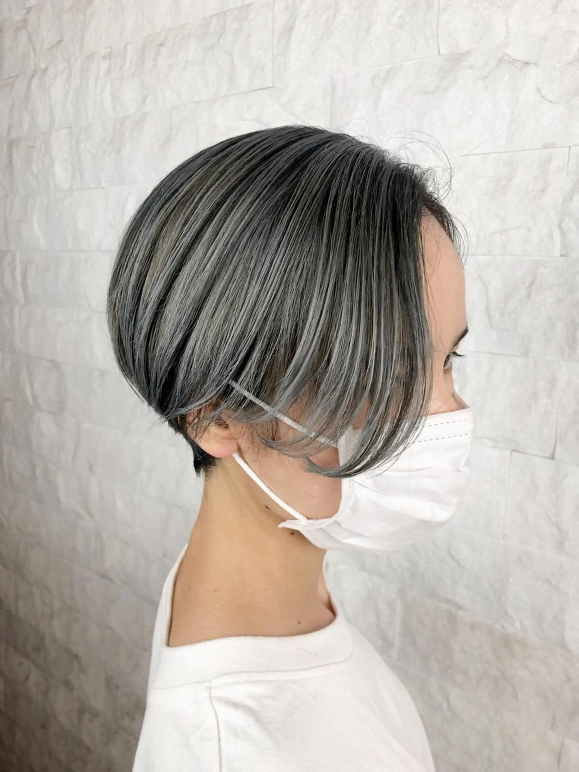 ショート カット 圧倒的美髪ストレート ツダケイタロウのヘアスタイル