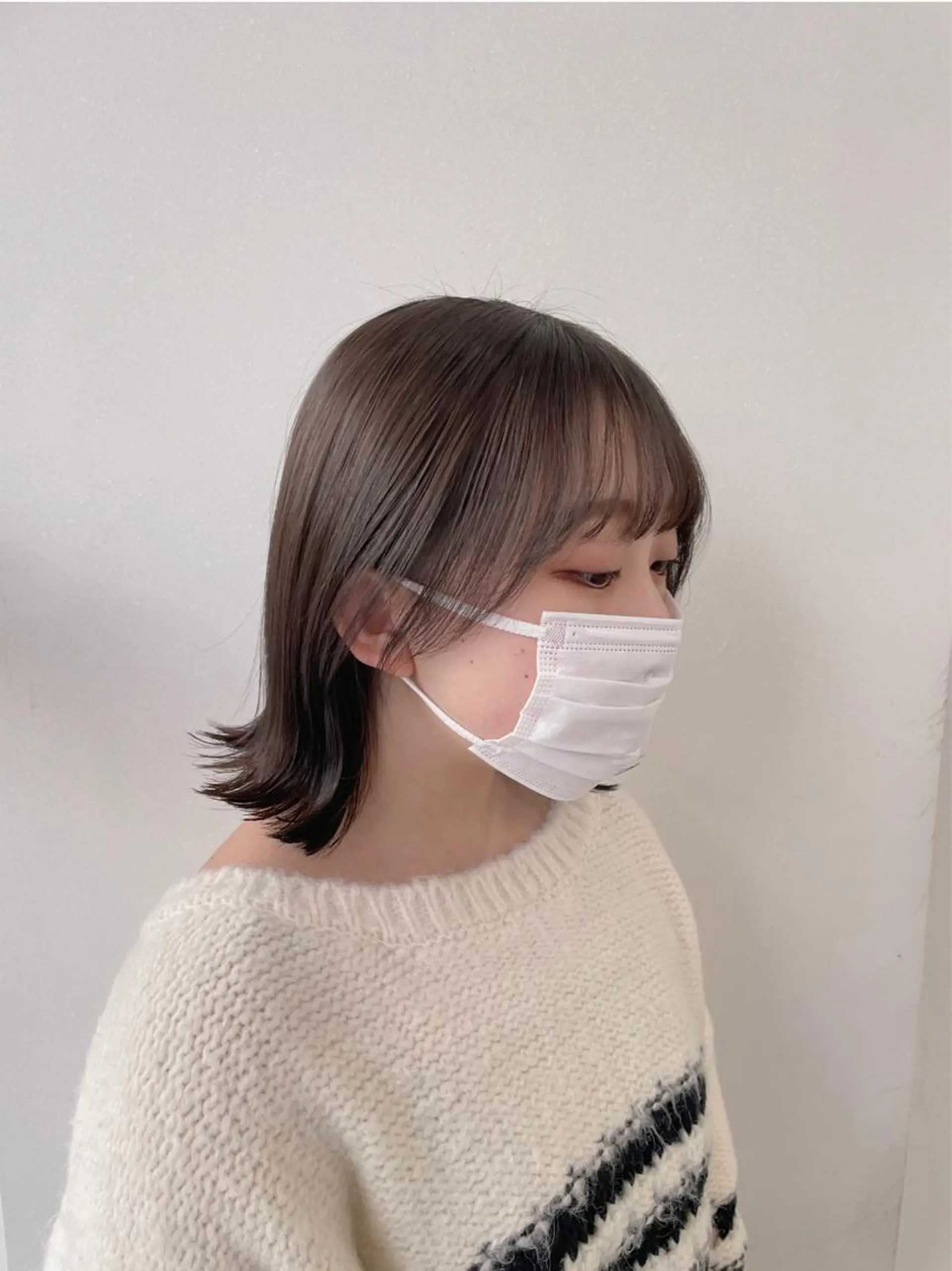 ミディアム ボブ fifth天神/末廣 和也のヘアスタイル