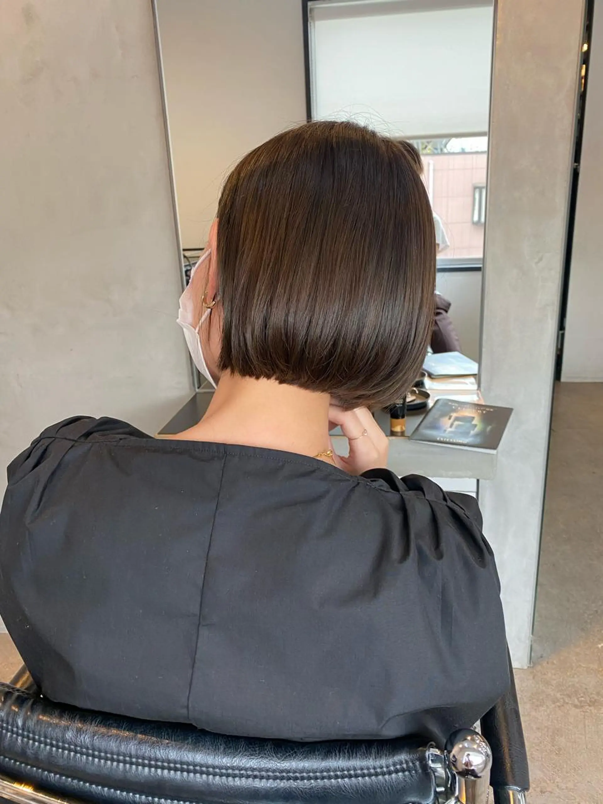 ショート カラー ヘアアレンジ ボブ stylist/蛯谷 珠里のヘアスタイル