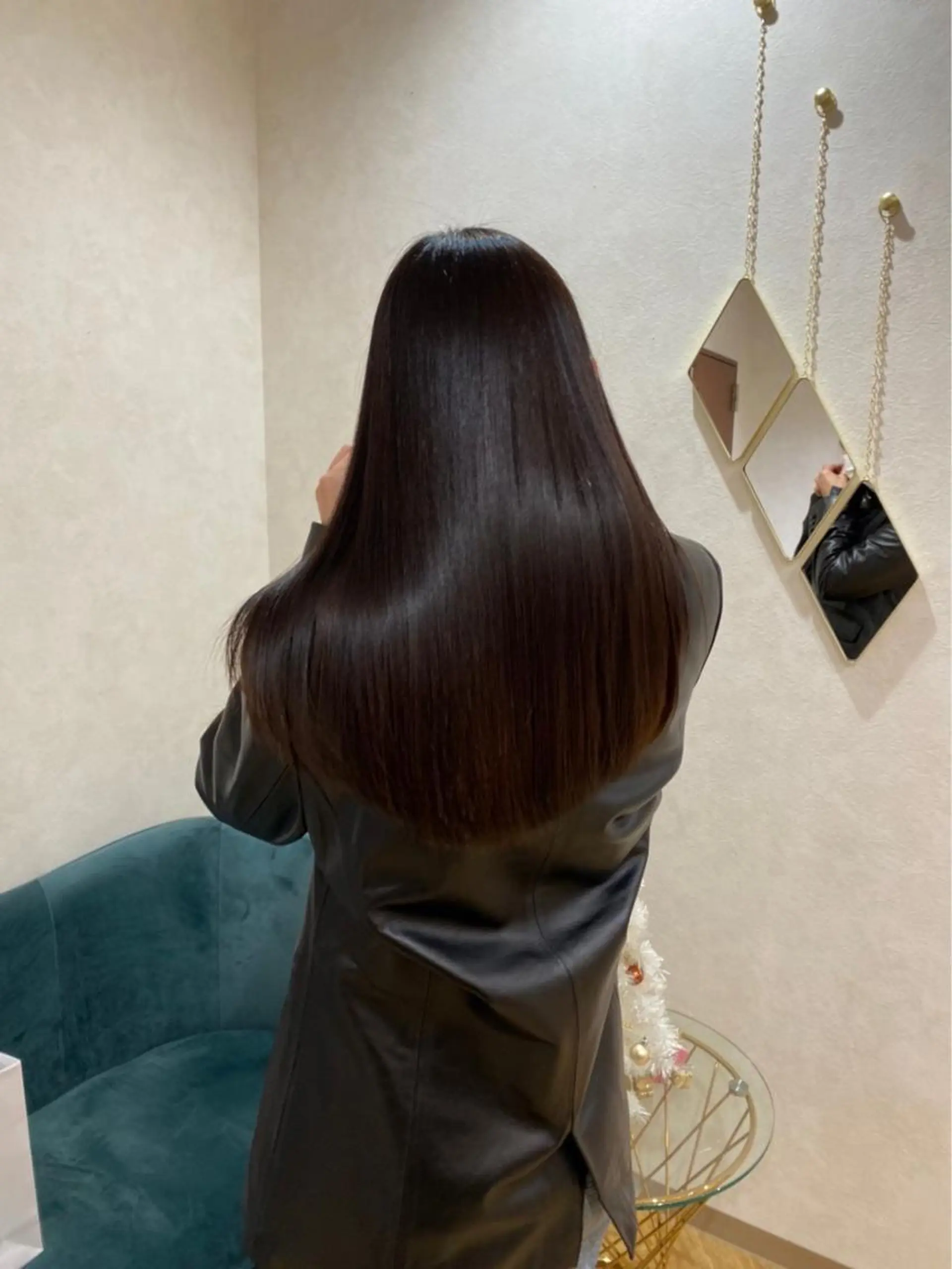 ロング ハイトーンヘア れおん🌙のヘアスタイル