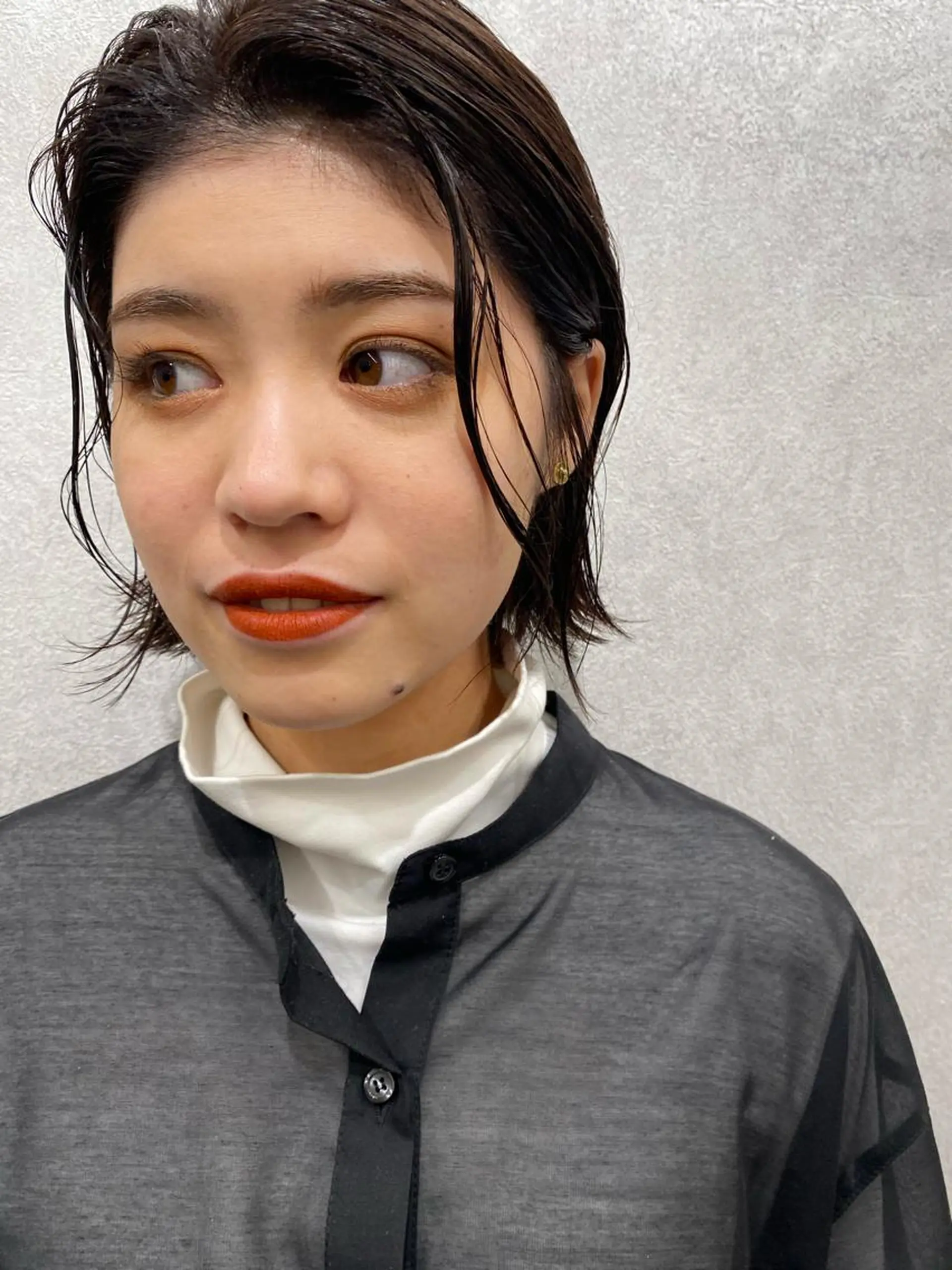 ショート カラー マツエク・マツパ カット ヘアカラー トリートメント Kawaguchi Arisaのヘアスタイル