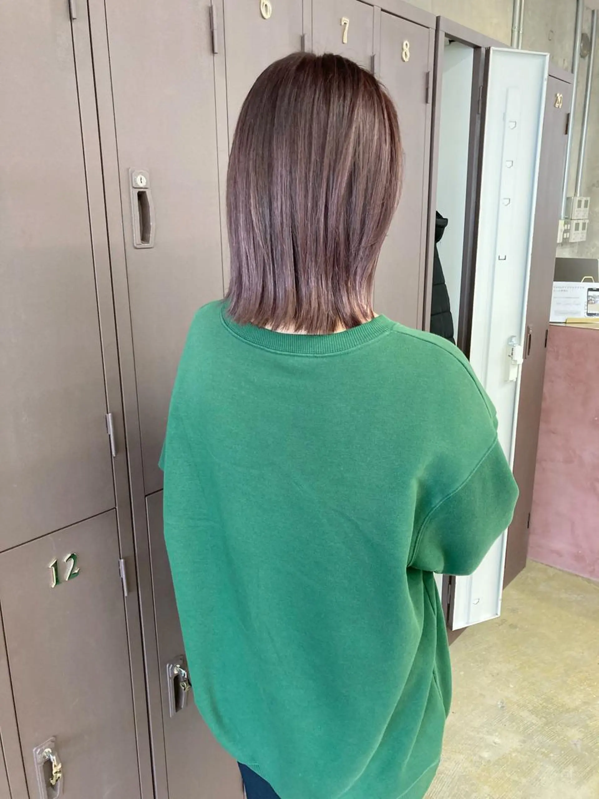 ミディアム カラー ピンクカラー 小木曽智美 /ボブ/ショートのヘアスタイル