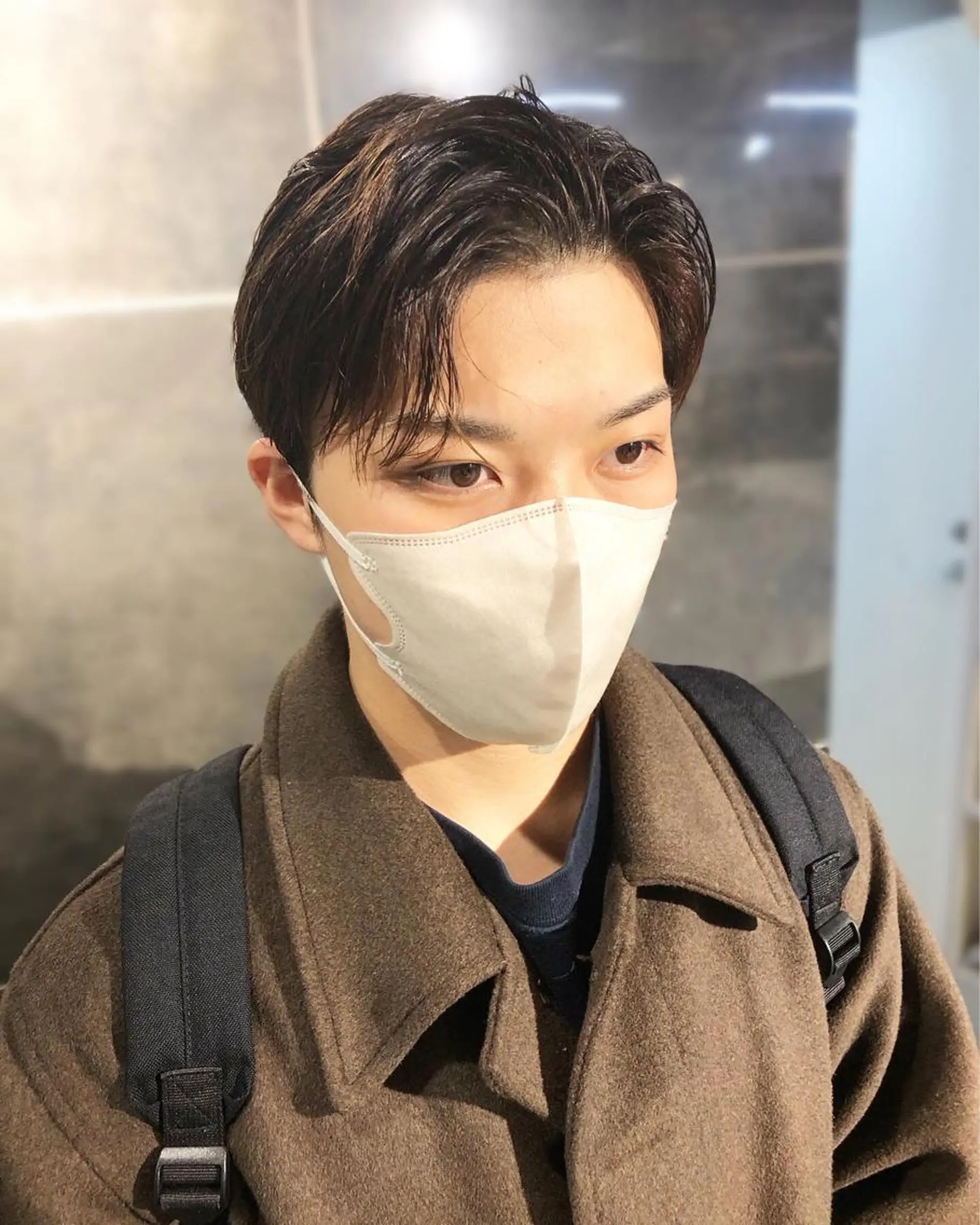 パーマ ヘアアレンジ メンズ カット パーマ トリートメント ヘアセット ainico+所属・メンズ特化✂️栗原 侑也のヘアスタイル