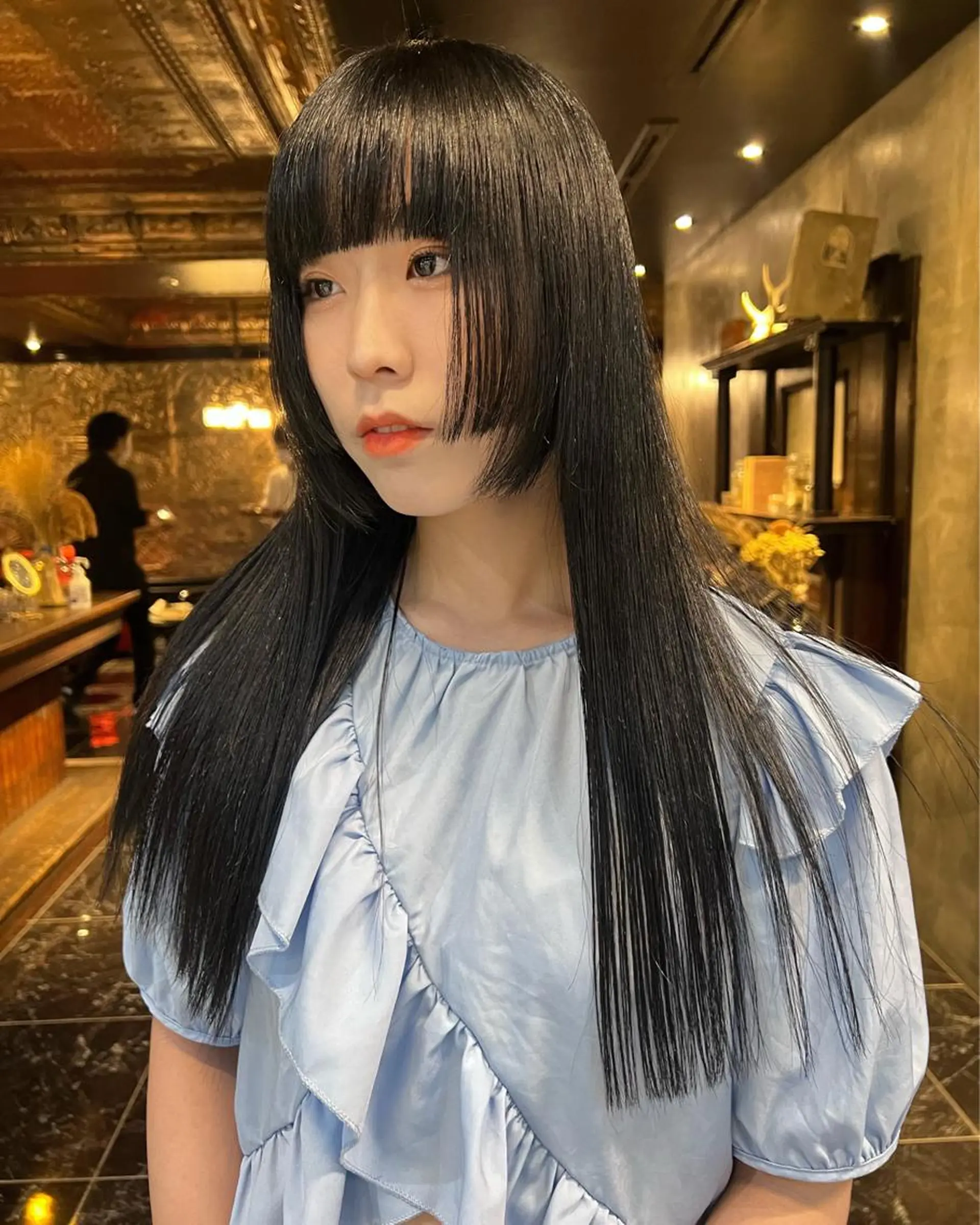 ロング カラー haco＋所属・圧倒的デザイン力 店長🎨RENAのヘアスタイル