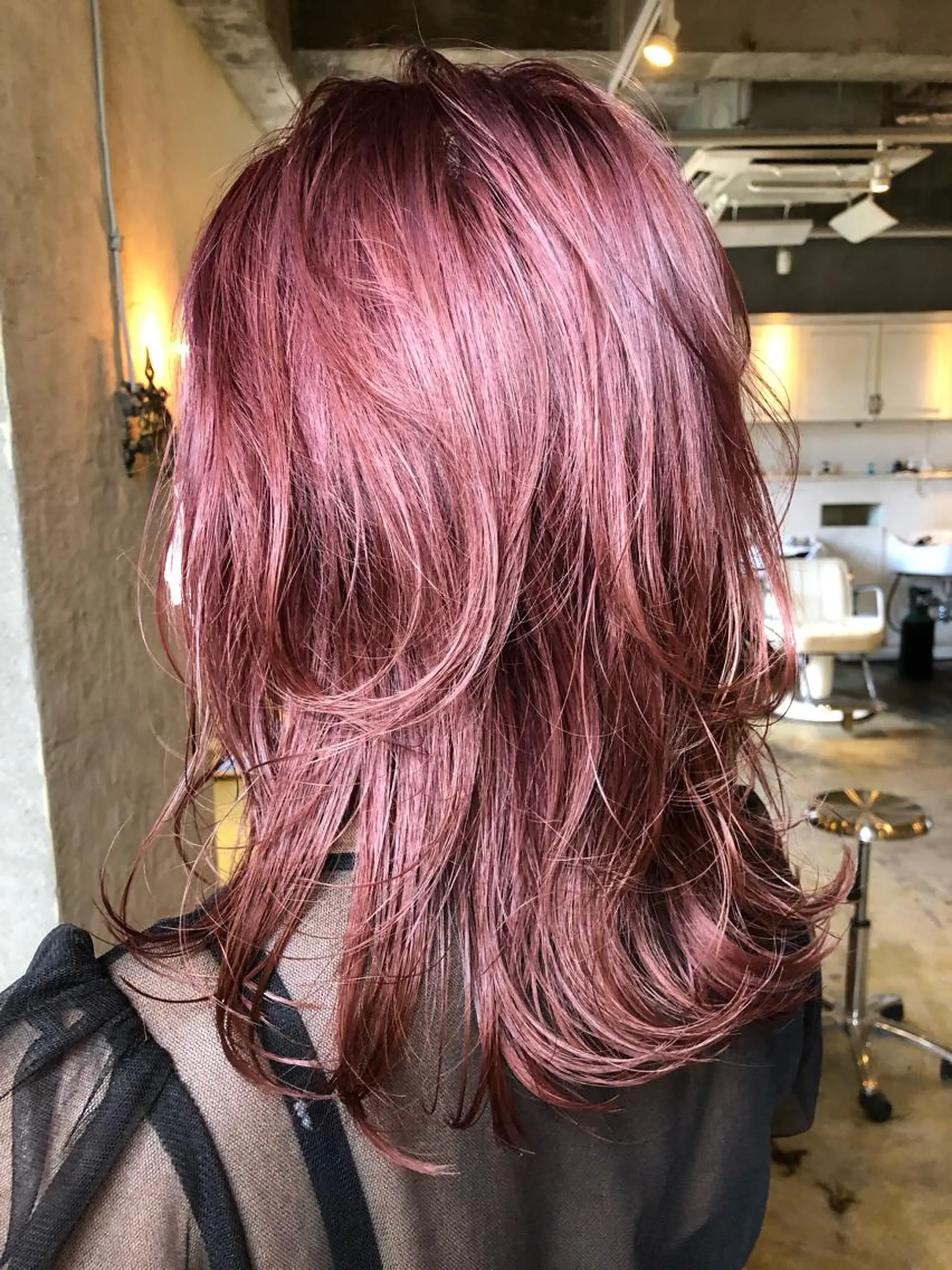 ミディアム アッシュ こう ちゃんのヘアスタイル