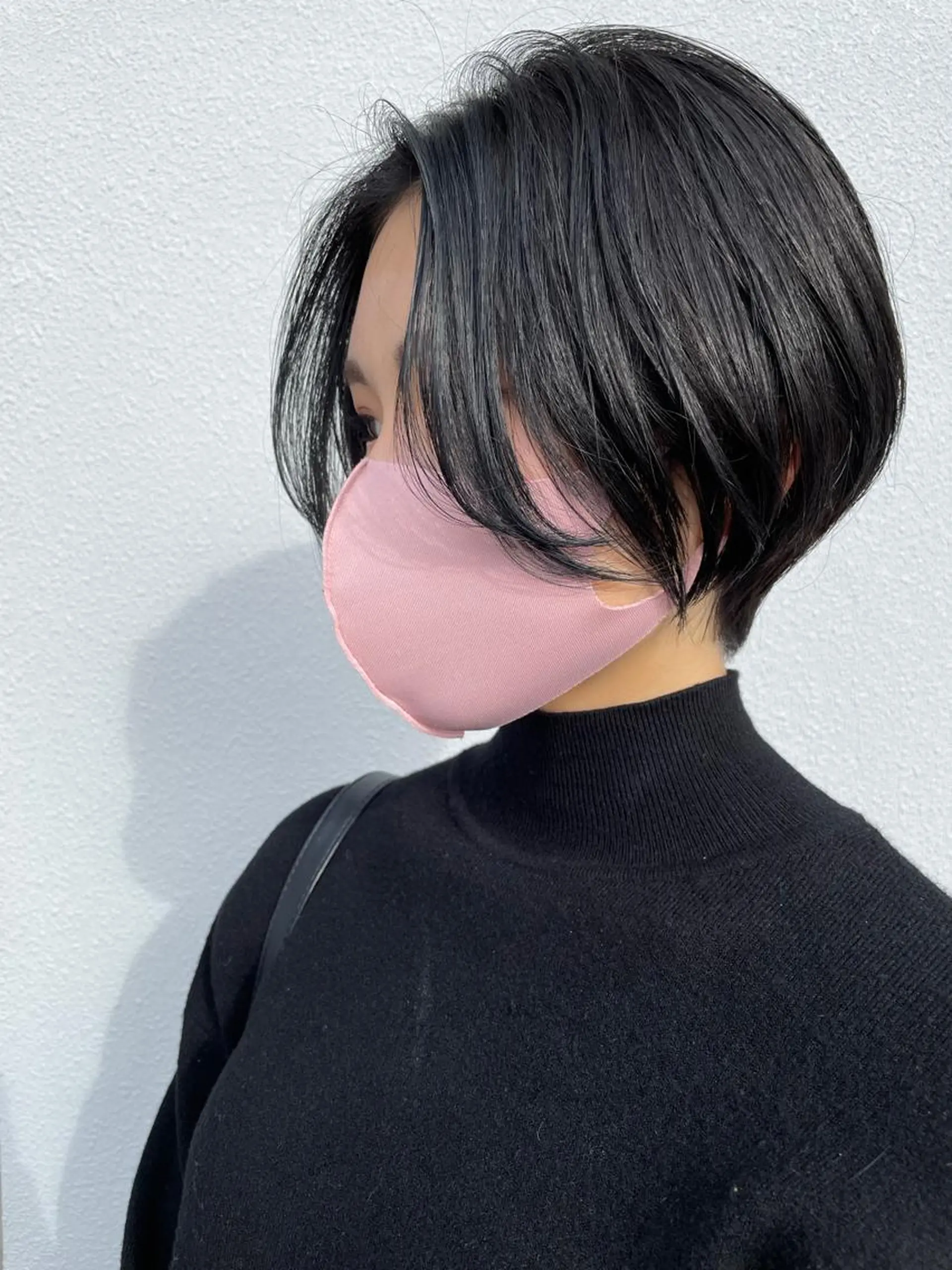 ショート 切りっぱなしボブ ショートボブ ハンサムショート 丸みショート アッシュ カット トリートメント C’LD hair  produce /シールドヘア所属・モテ髪/ボブ/ショー ト/アダチフウトのヘアスタイル