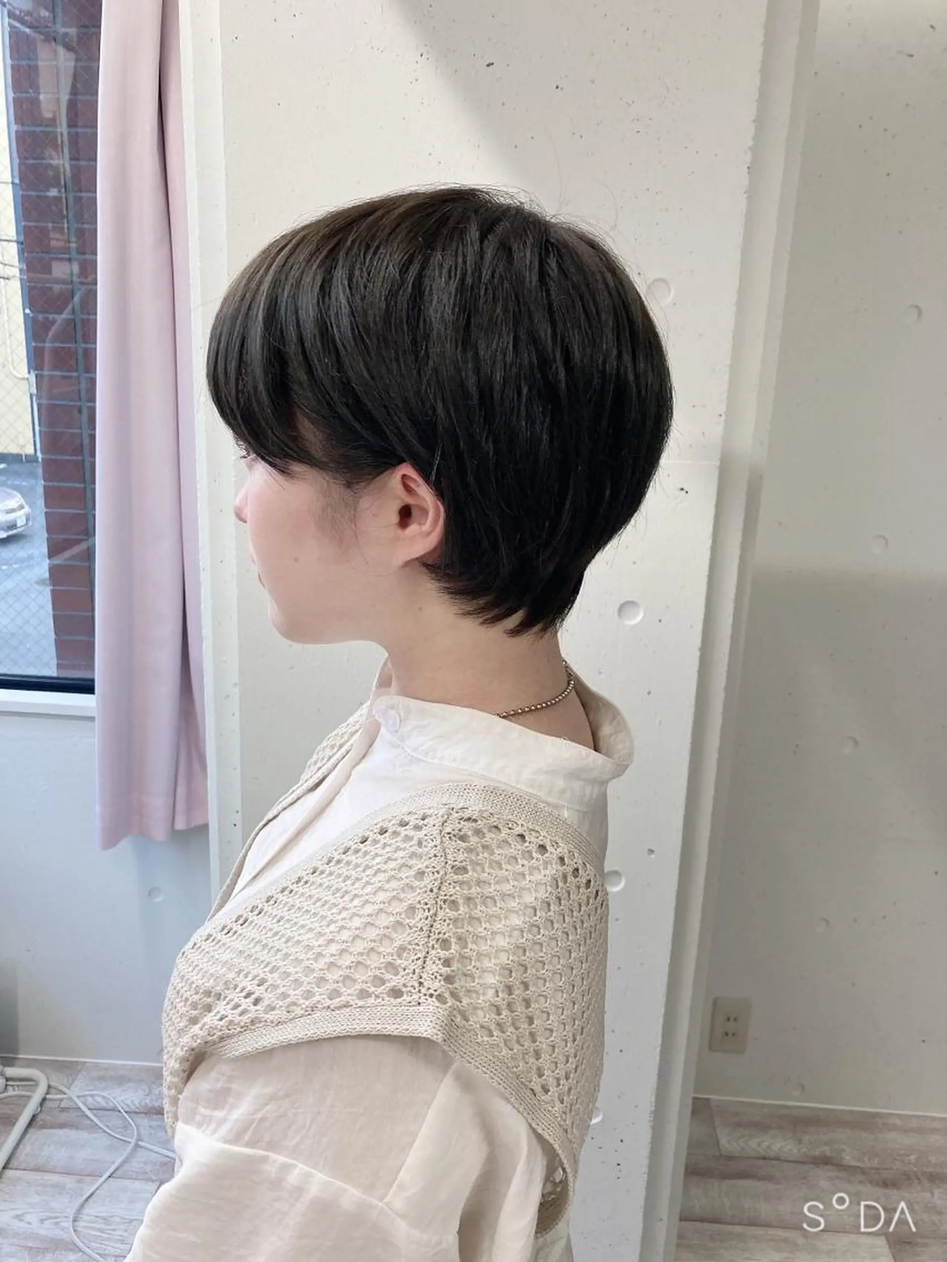 ショート ショートヘア カット ヘアカラー ミルミー美容室所属・🦄💒💓齎藤 七海子🦄💒💓のマツエク・マツパデザイン