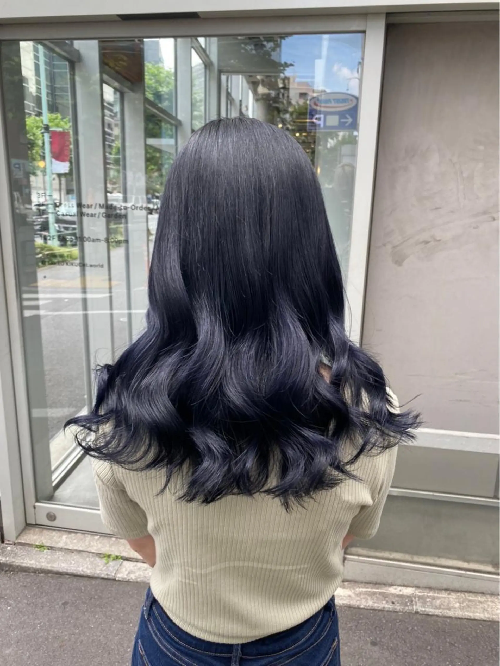 ロング カラー 💕コテ巻き風パーマ 💕KEIYA 💕のヘアスタイル