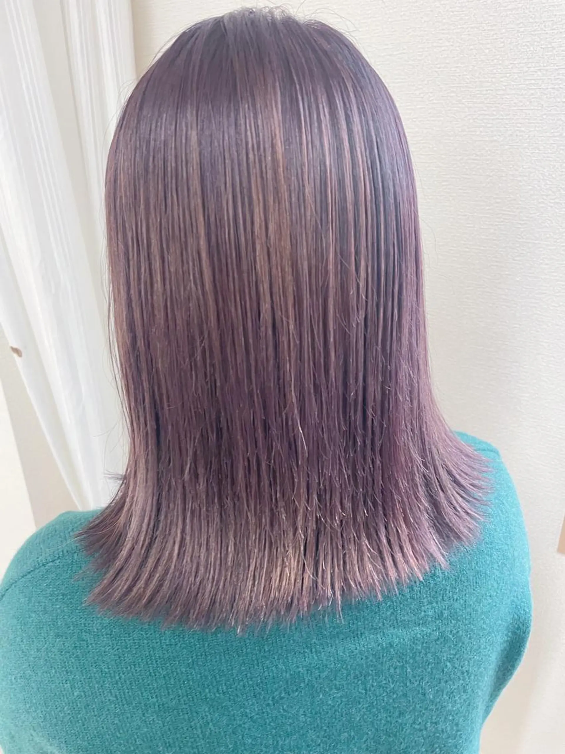 ミディアム カラー ケアブリーチ /髪質 改善/古橋圭史郎のヘアスタイル