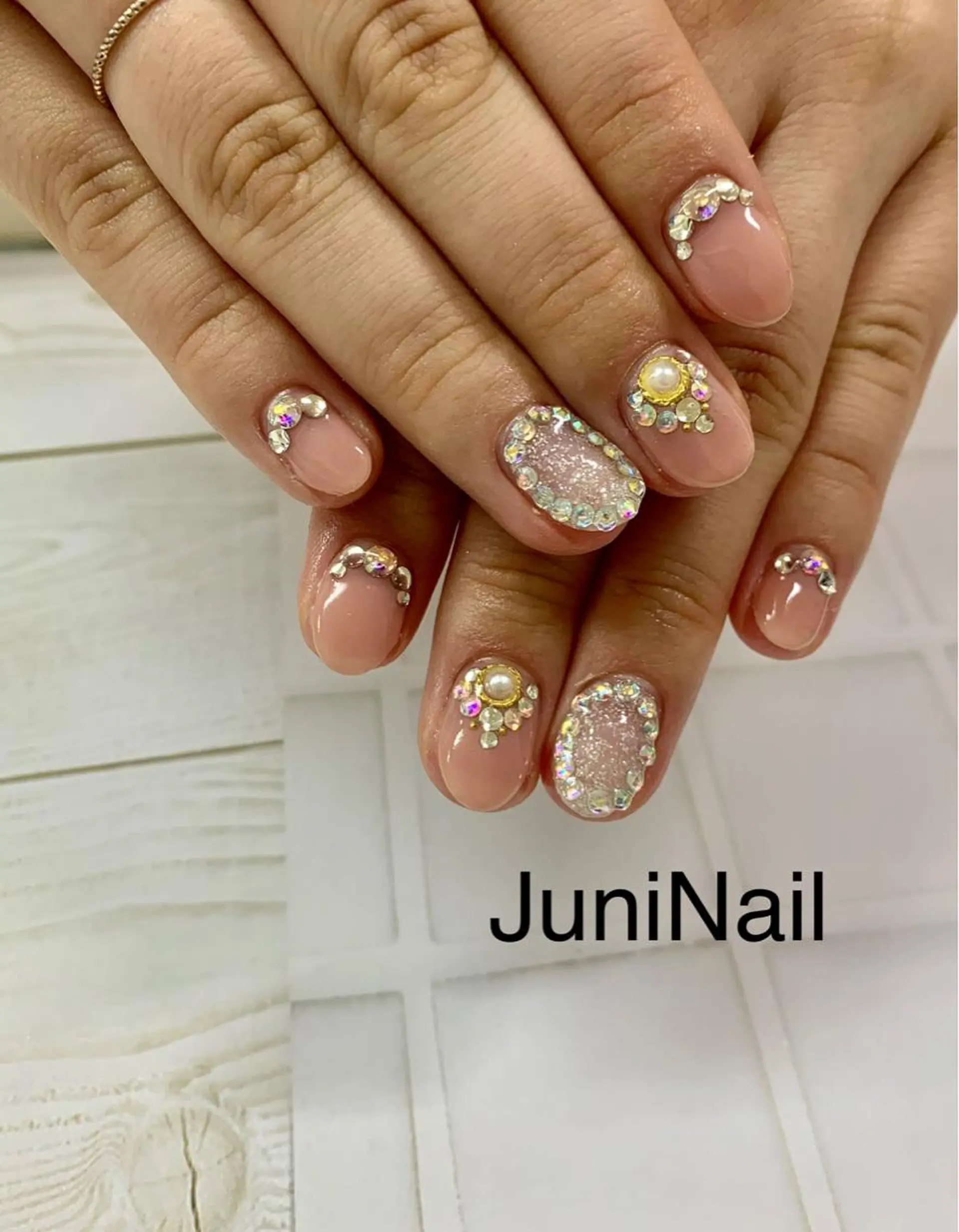 ネイル ハンドネイル JuniNail 주니네일🇰🇷suのネイルデザイン