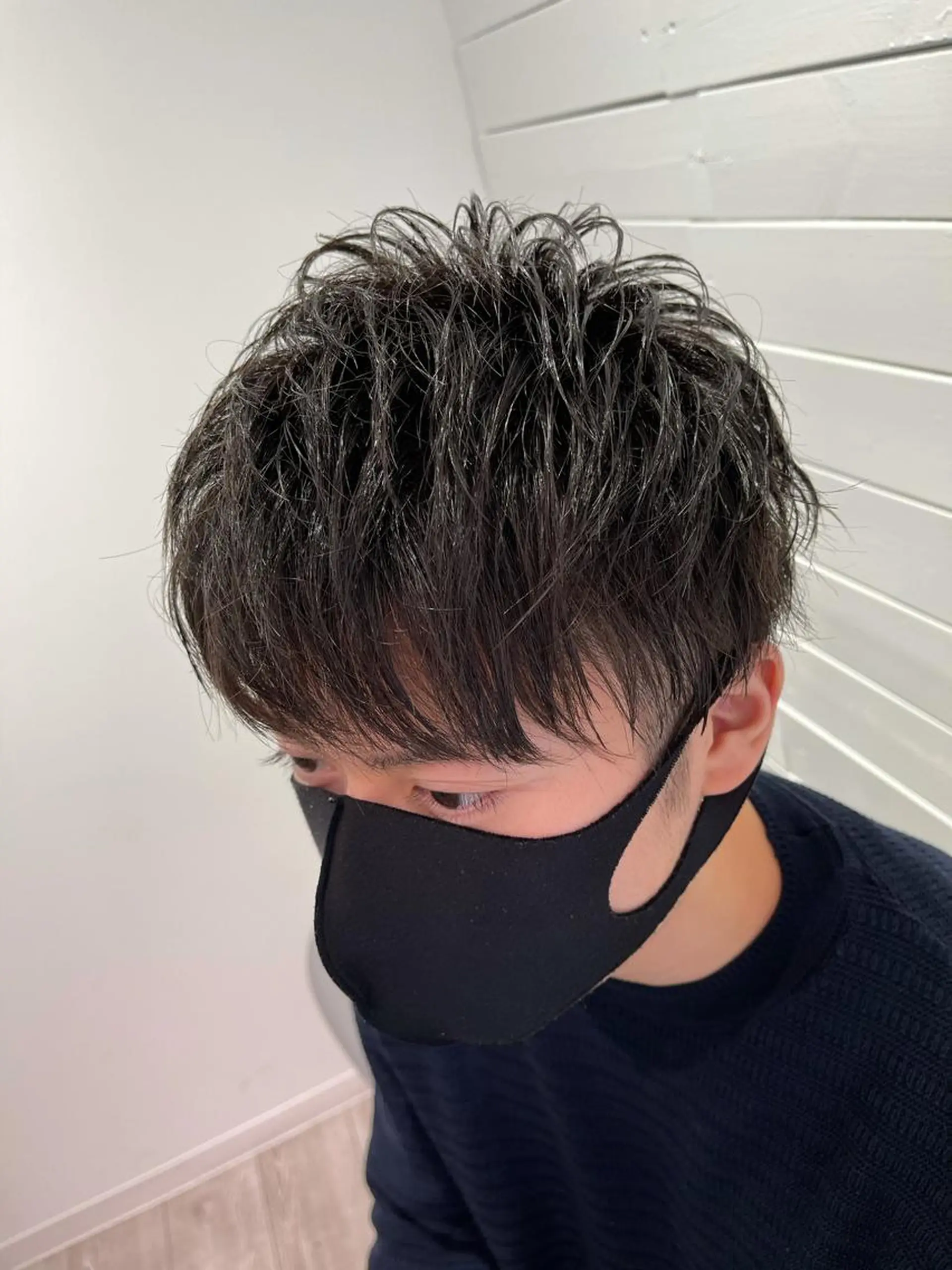 ショート ヘアアレンジ メンズ ショートヘア カット ヘアセット メンズ専門 Stylist吉川のヘアスタイル