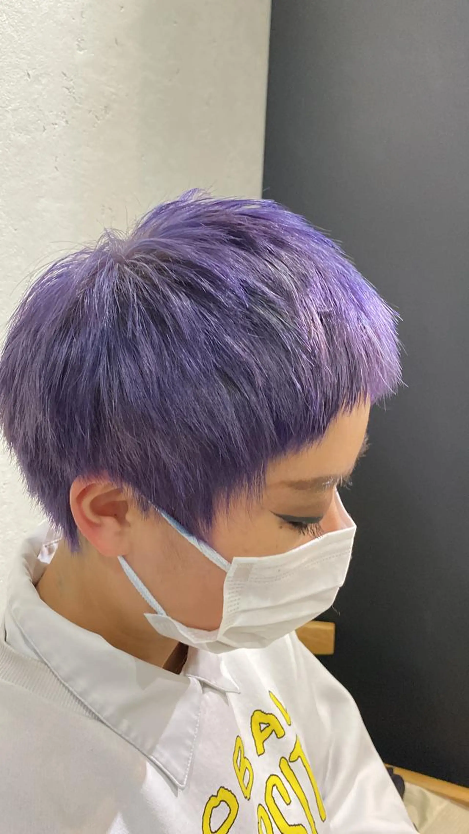 ショート カラー カット ヘアカラー トリートメント JOS所属・上野/エフェクトブリ ーチ✂︎touiのヘアスタイル