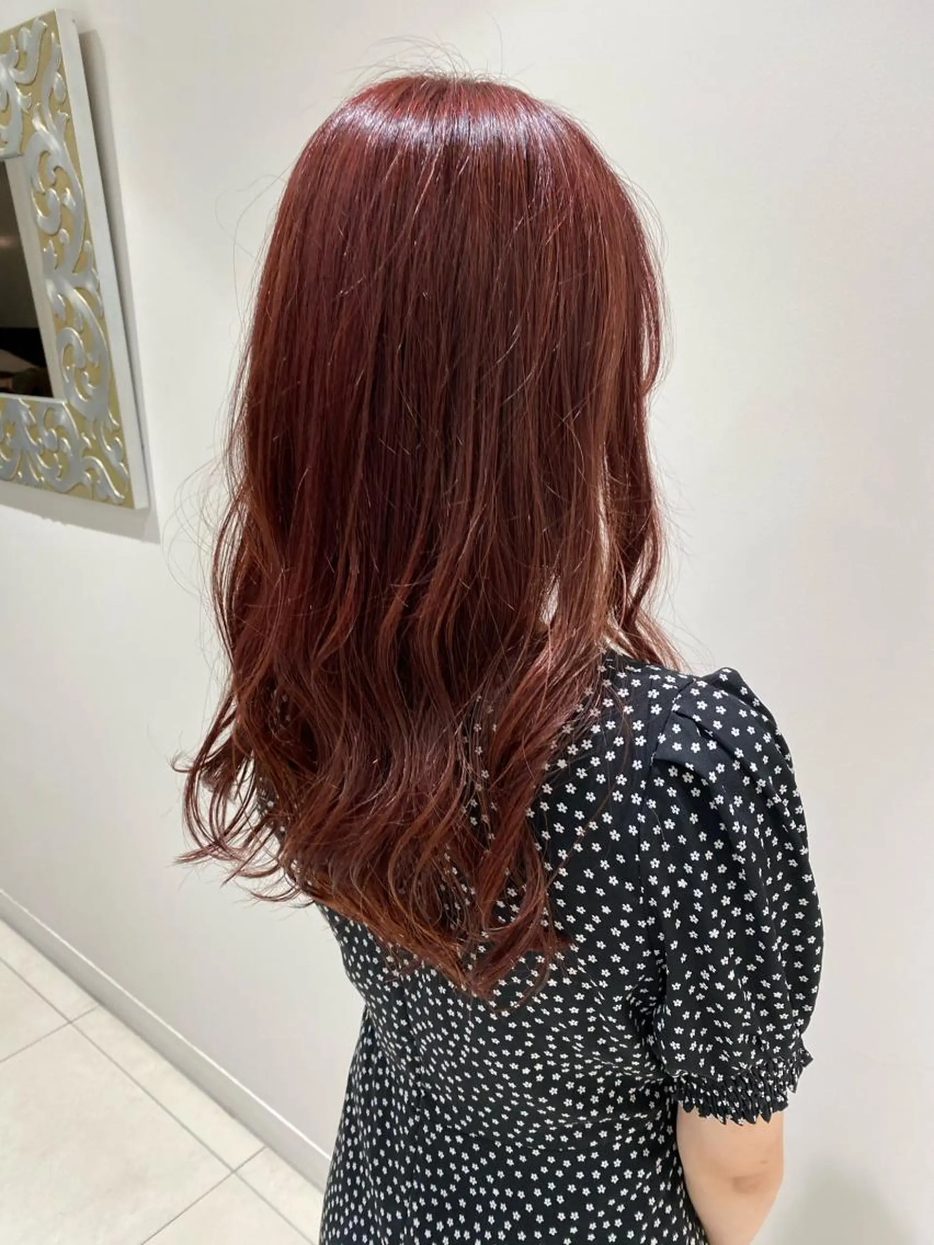 ロング ピンクブラウン equal銀座所属・equal銀座 黒田💚のヘアスタイル