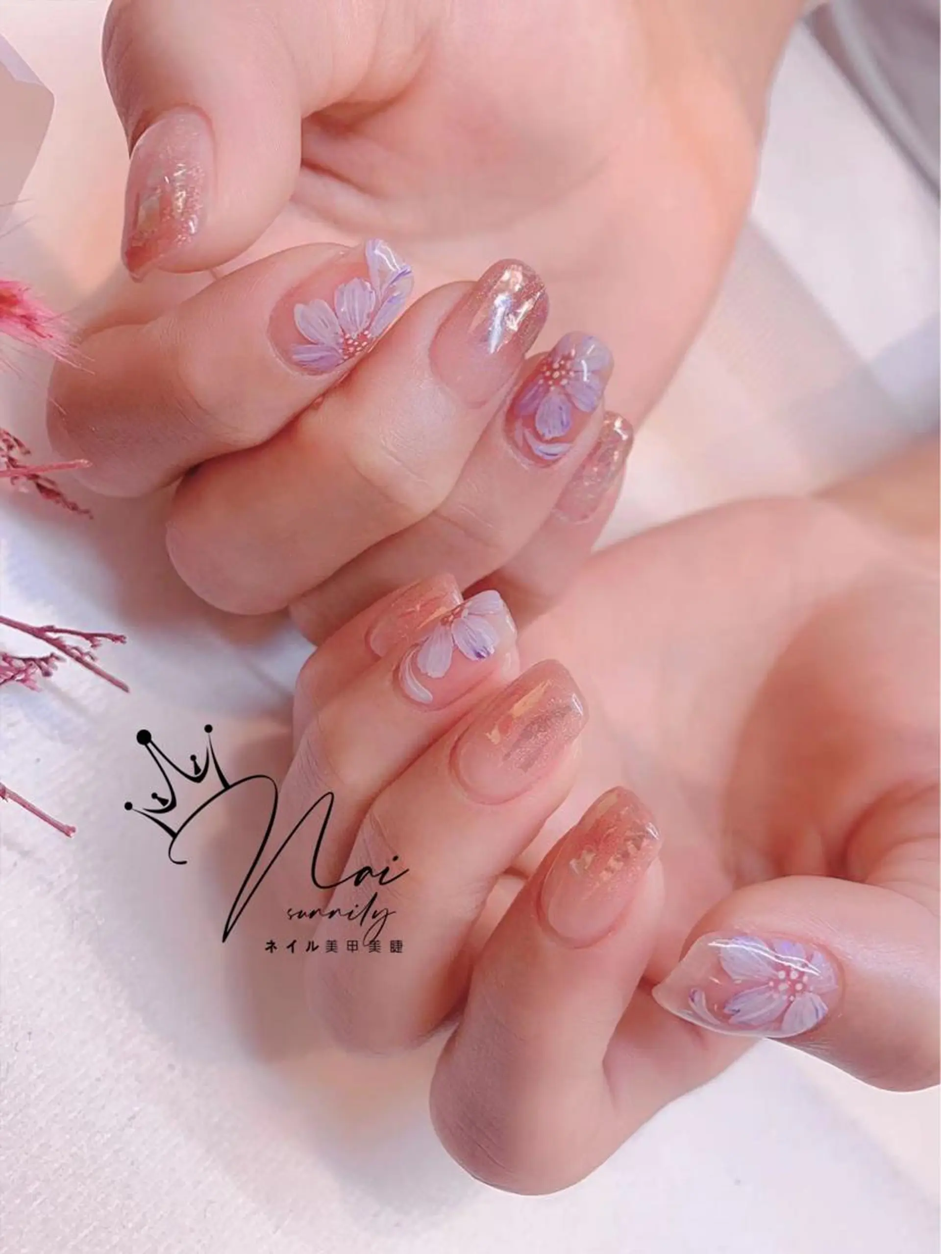 ネイル 長さだし専門店 M2　rikaのネイルデザイン