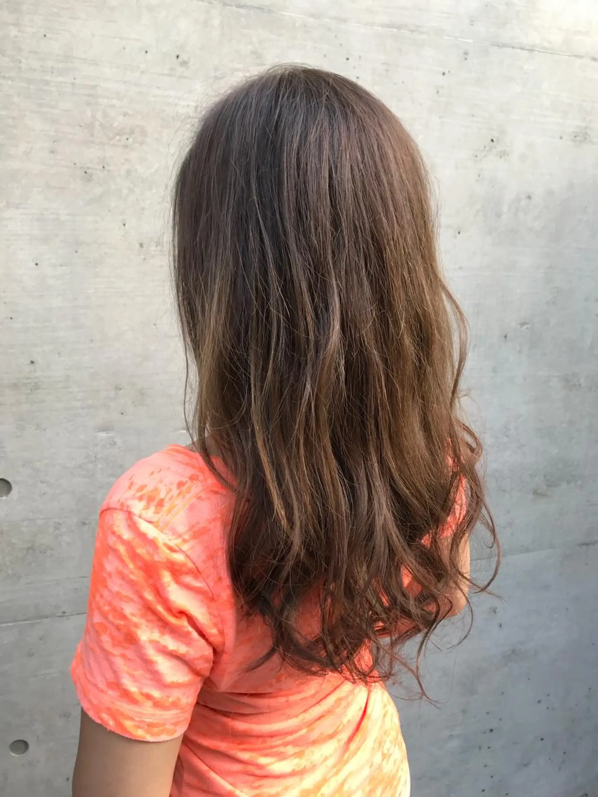 ロング カラー ブラウンカラー 透明感カラー ハイライトカラー ハイライト 店長担当🌟 矢吹ガブリエル🌟のヘアスタイル