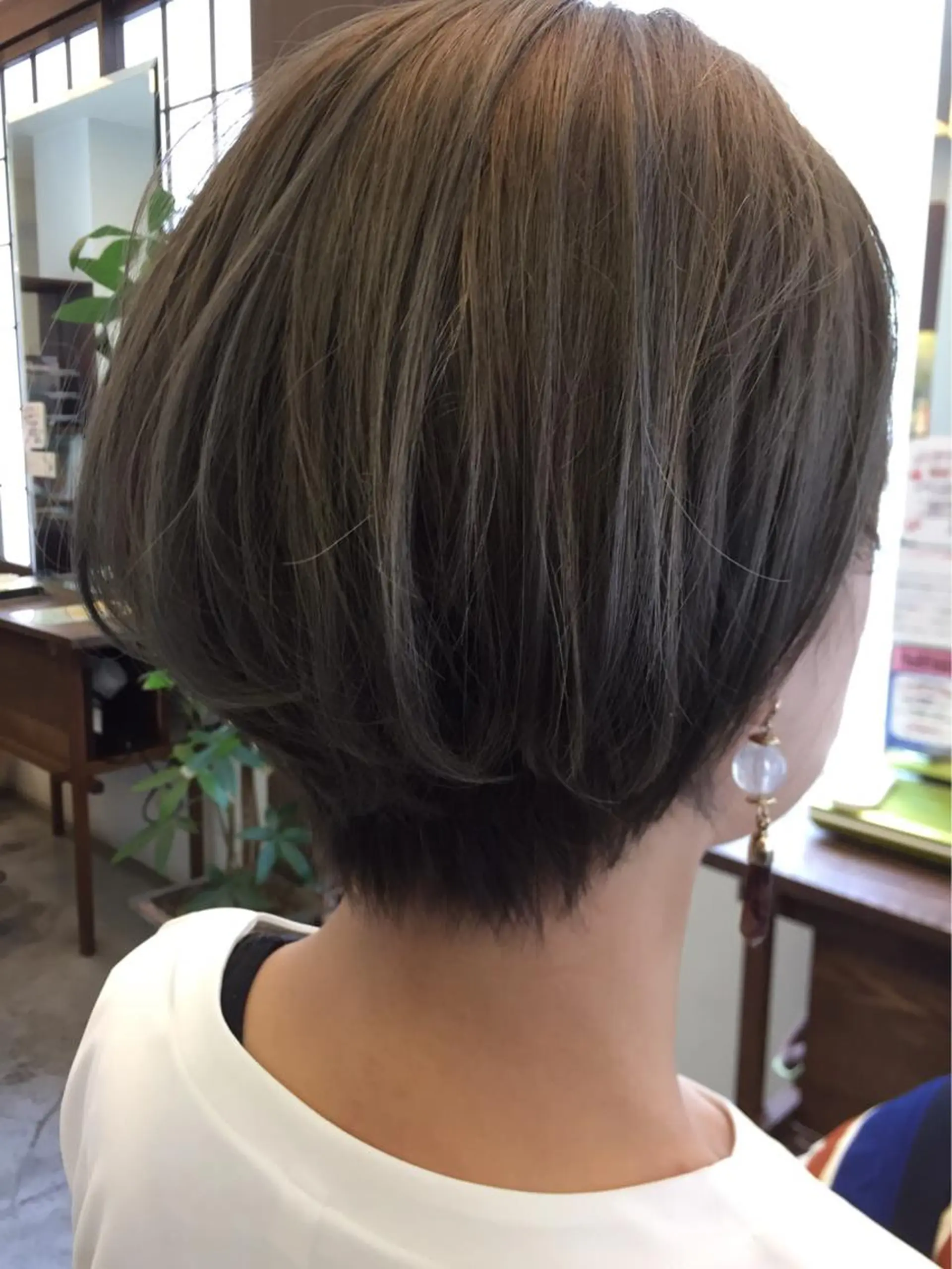 ショート ショートヘア analogue所属・u harukaのヘアスタイル