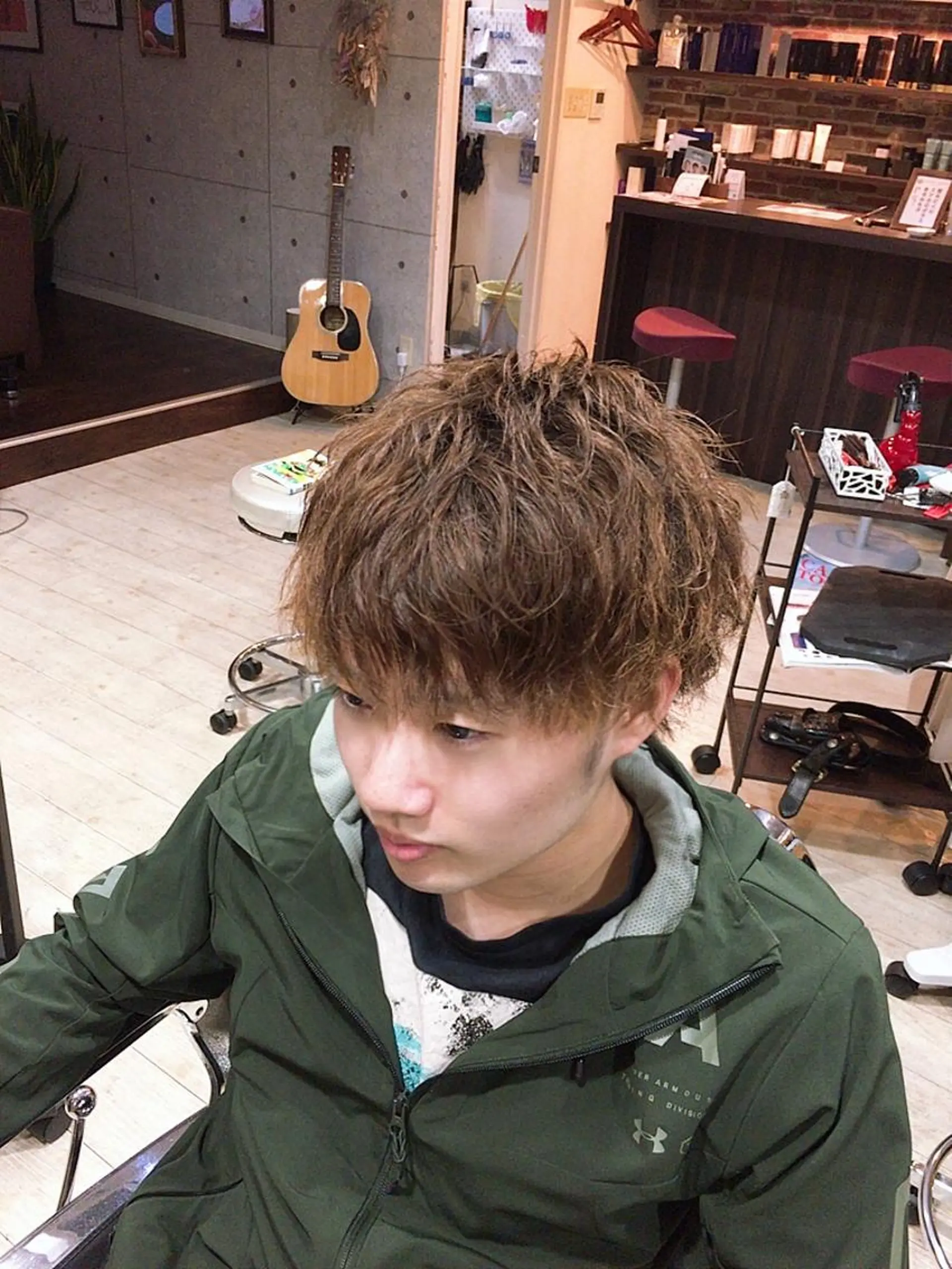 パーマ ZAZA rubik所属・此島 雄聖のヘアスタイル