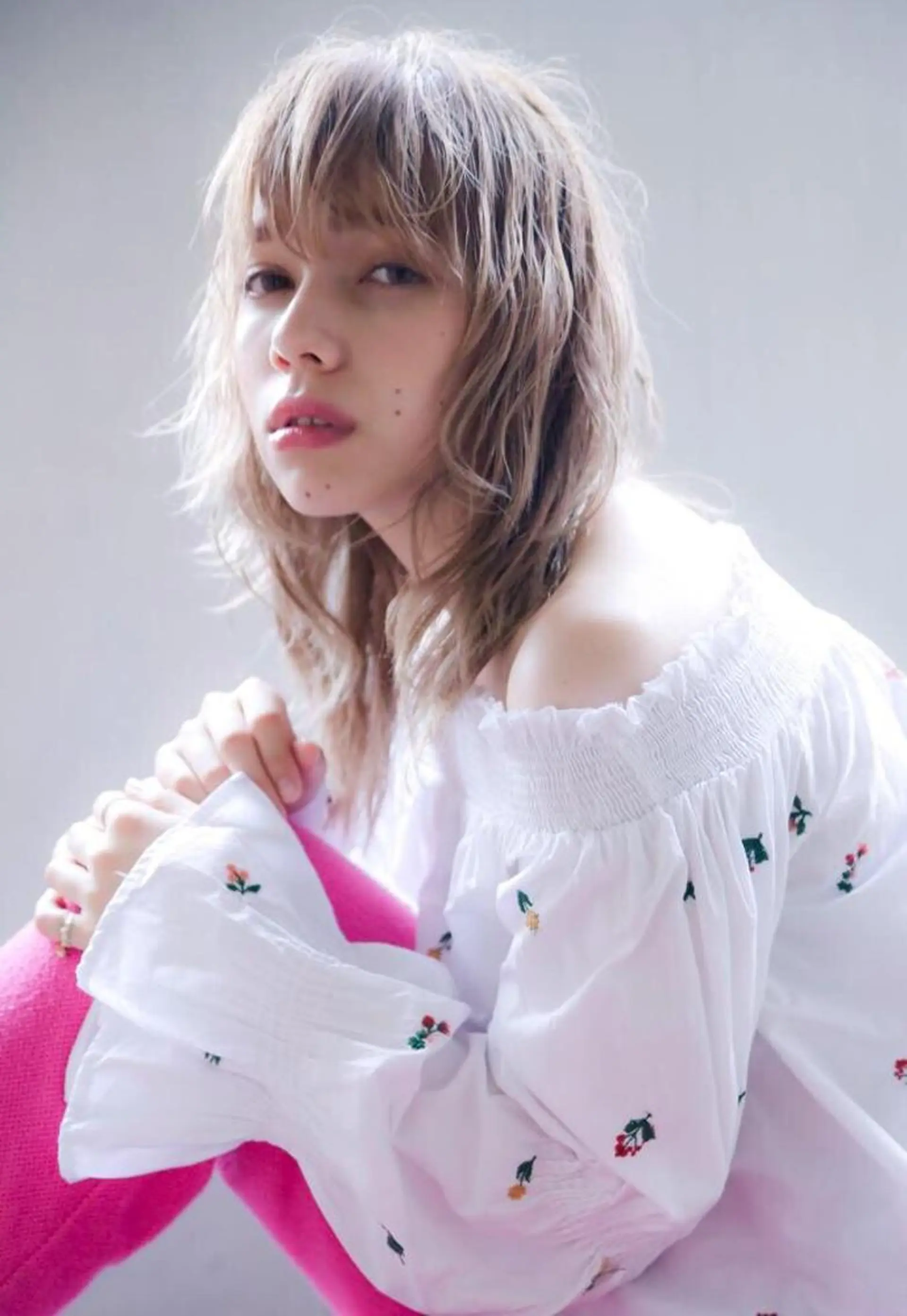 ミディアム カラー hao所属・西山 頌太のヘアスタイル