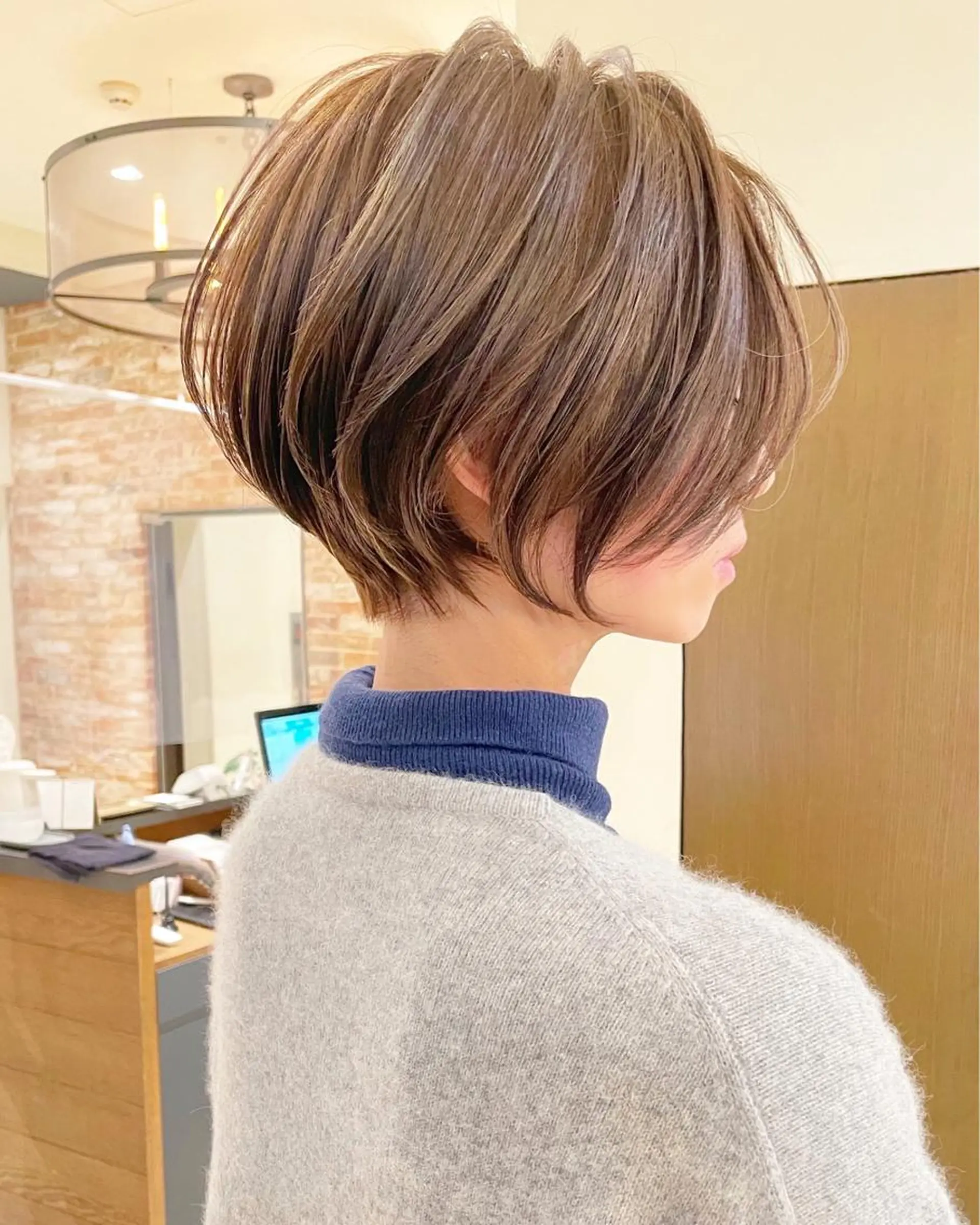 ショート くびれヘア ショートヘア grand表参道所属・西村 公孝のヘアスタイル