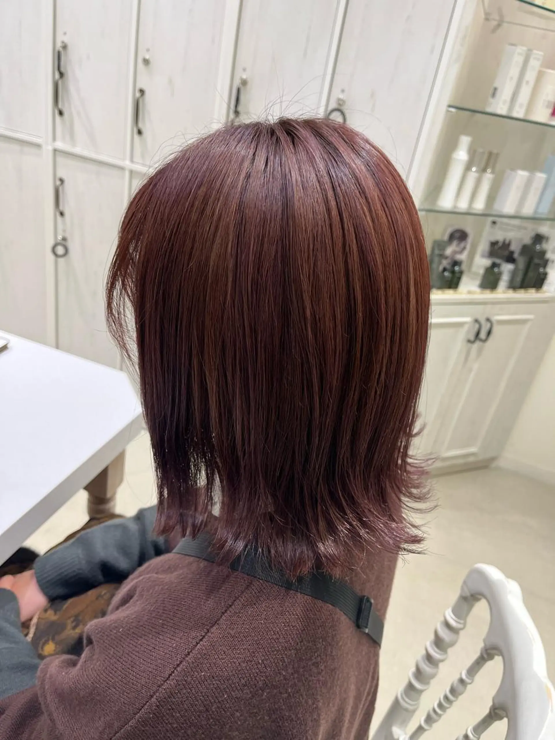 ミディアム ボブ 外ハネヘア 後藤 由希のヘアスタイル