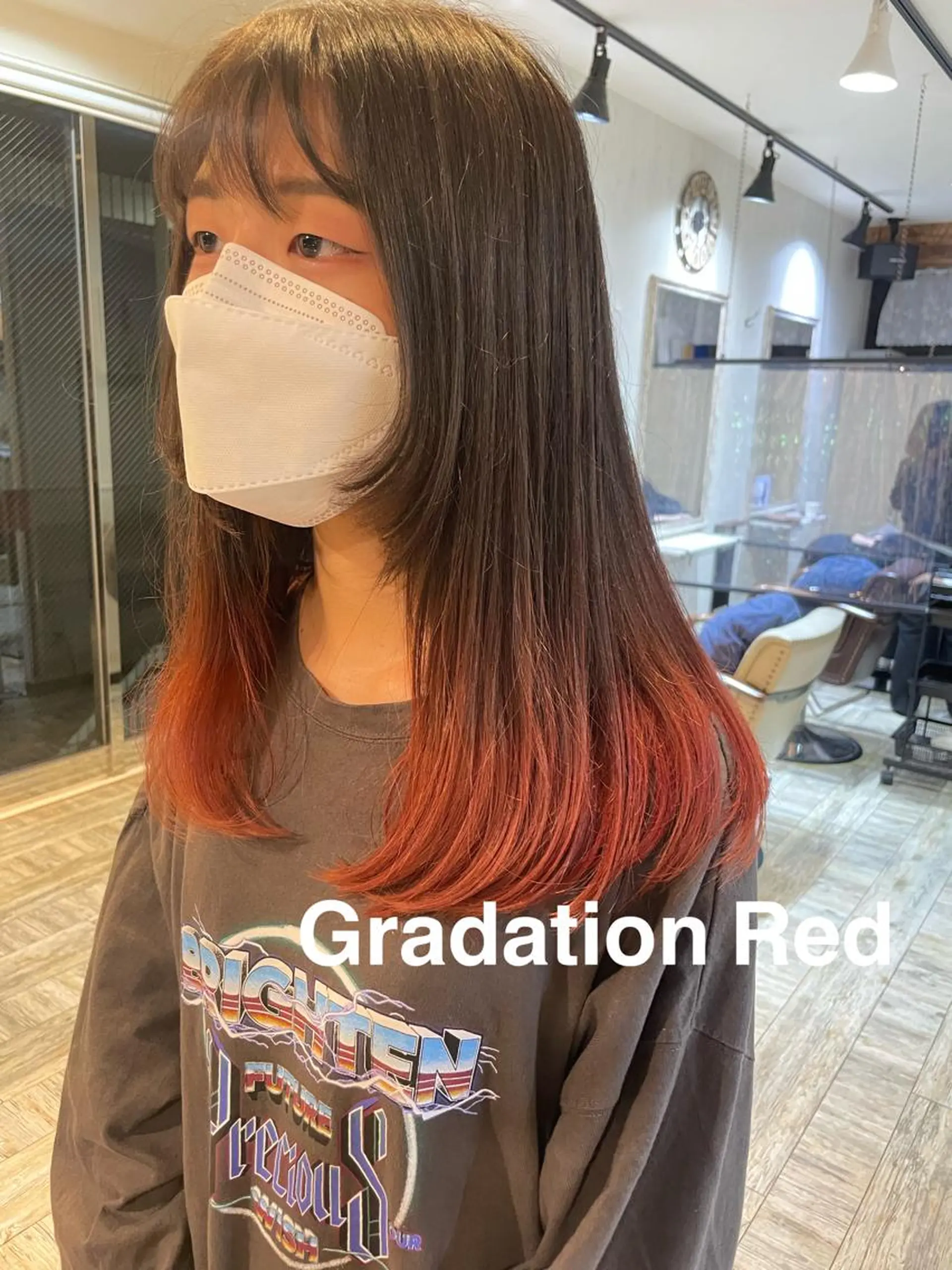 ミディアム カラー ヘアカラー トリートメント 西山竜一 /大人ナチュラルのヘアスタイル