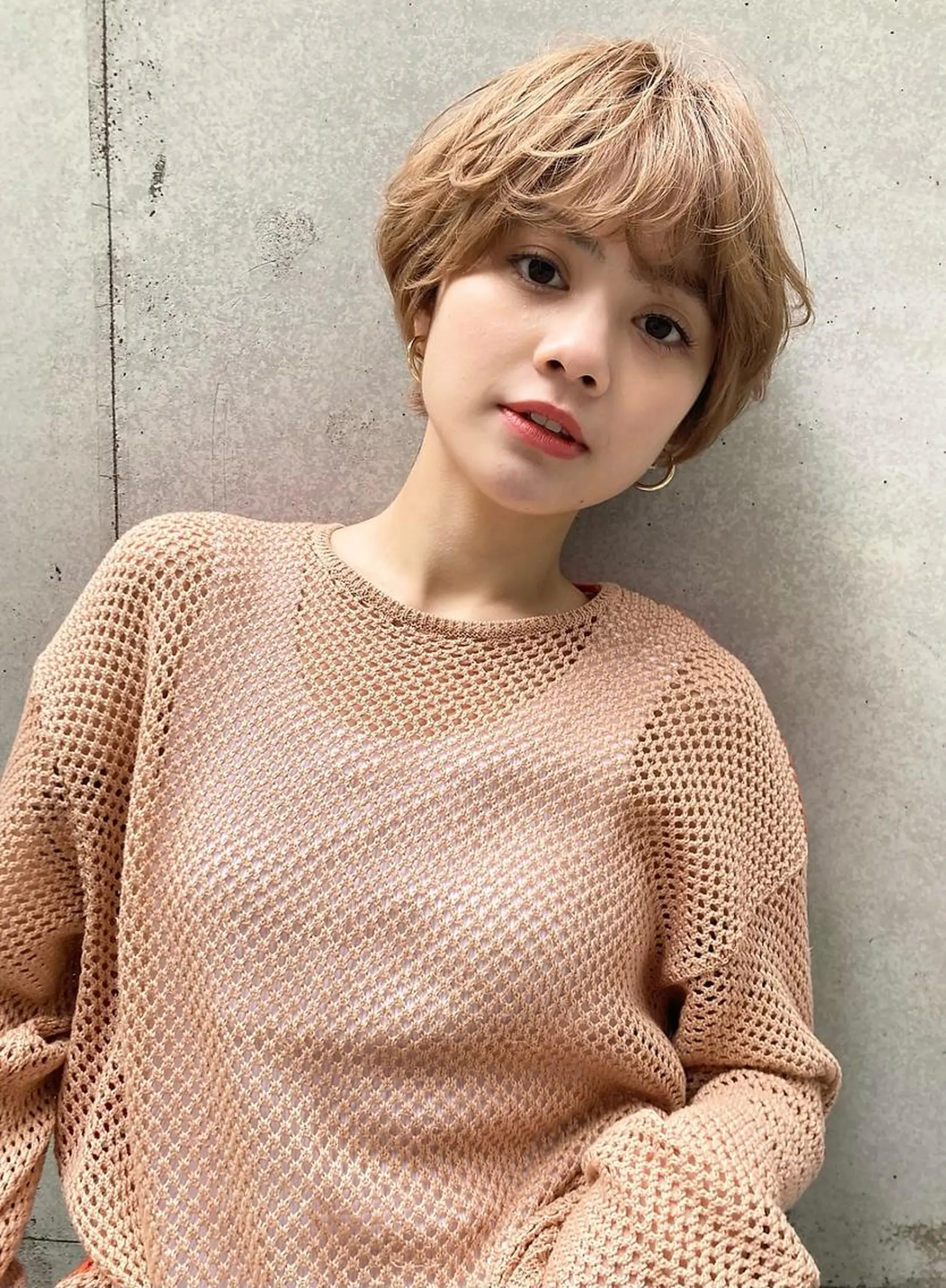 ショート カラー 韓国ヘア sasugaのヘアスタイル