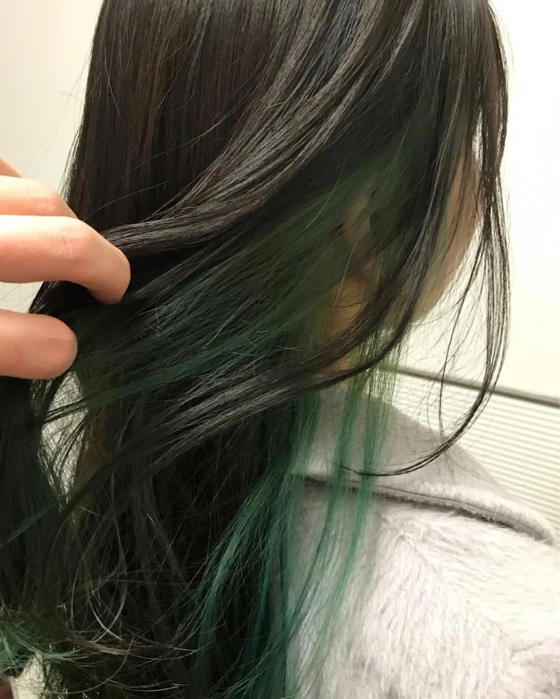 セミロング カラー 千葉 慎也のヘアスタイル