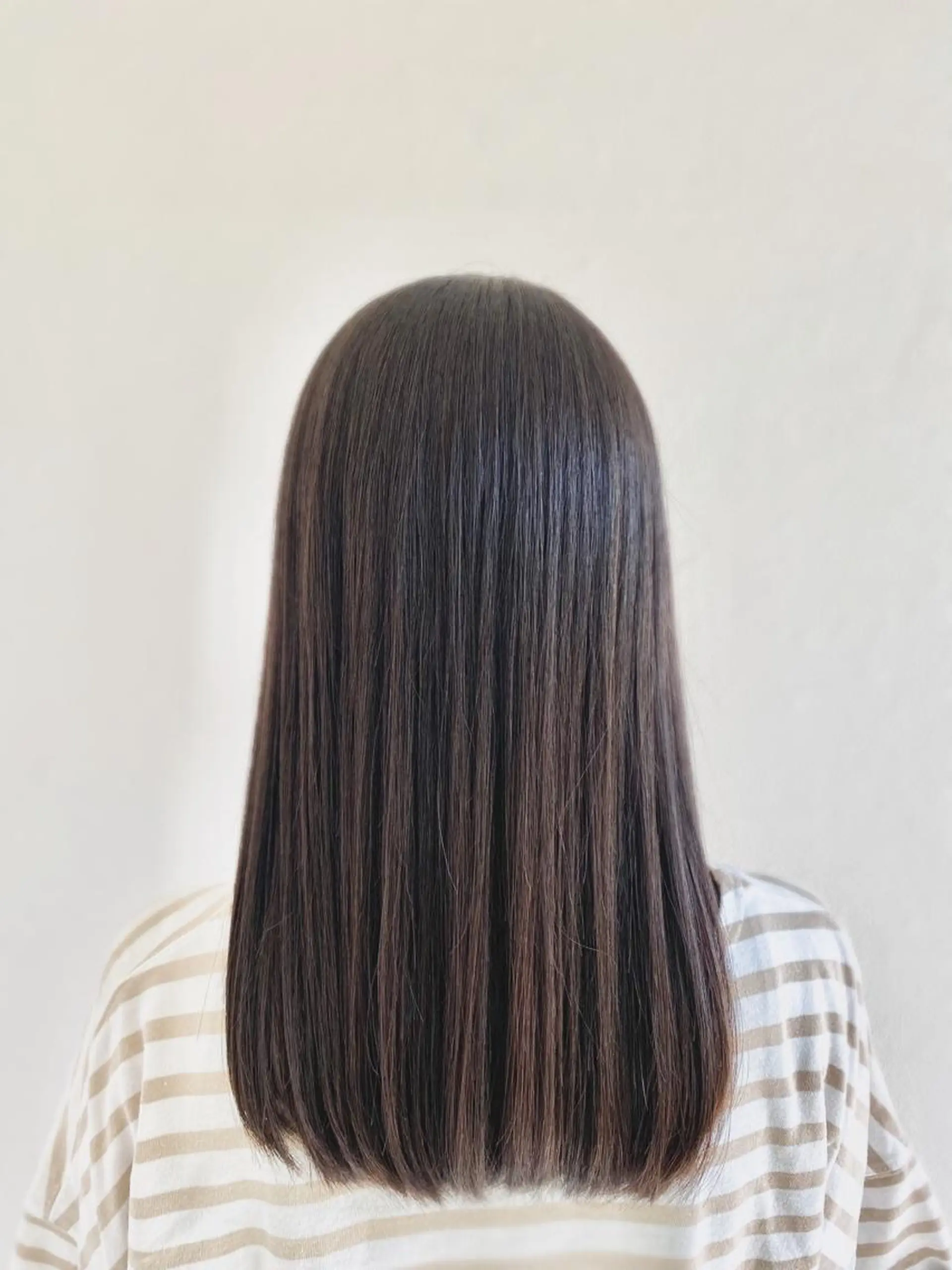 ロング 縮毛矯正 田中  愛のヘアスタイル