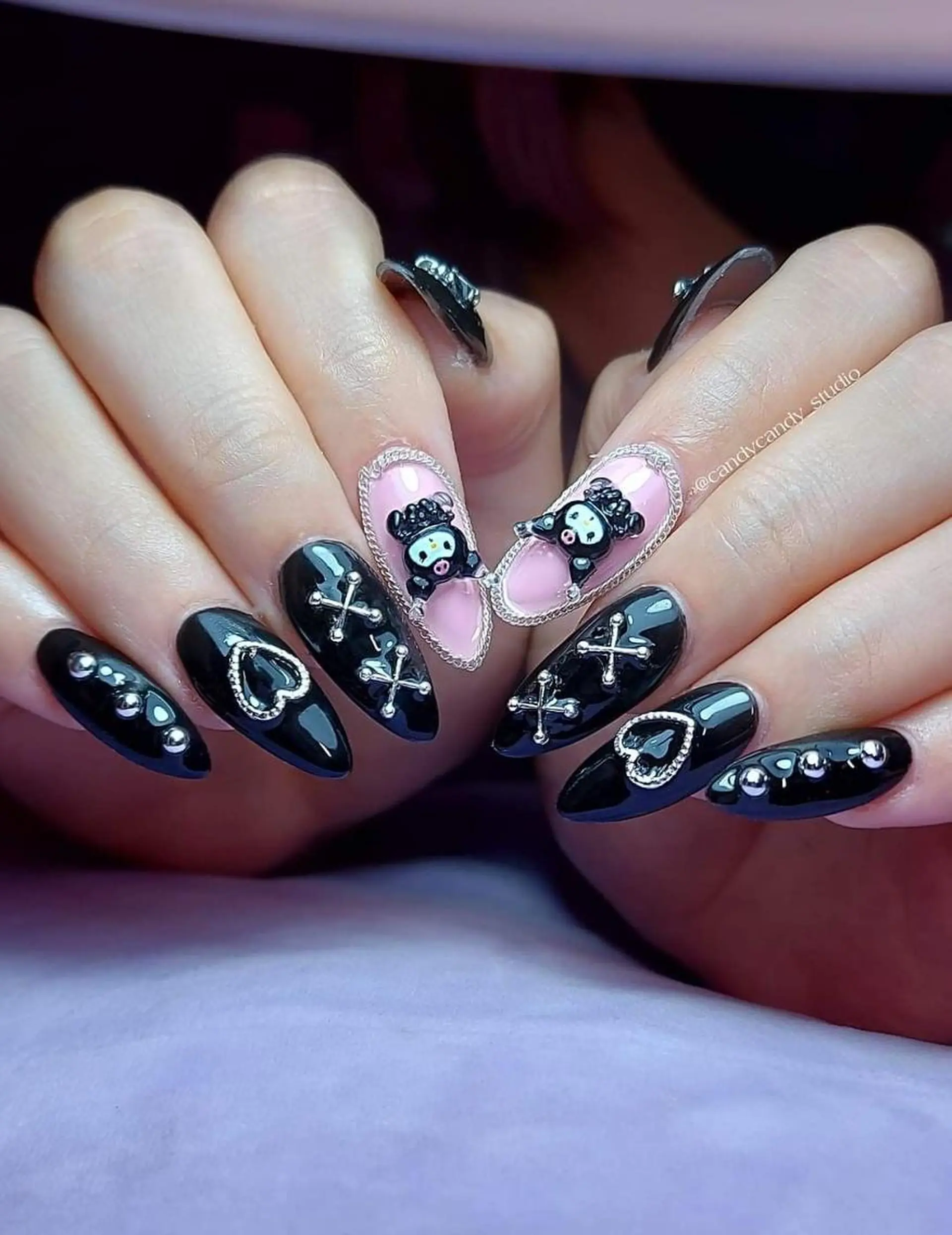 ネイル 長さ出し フレンチネイル グラデーション 卒業式 マグネットネイル ハンドネイル MIHANA ZENのネイルデザイン