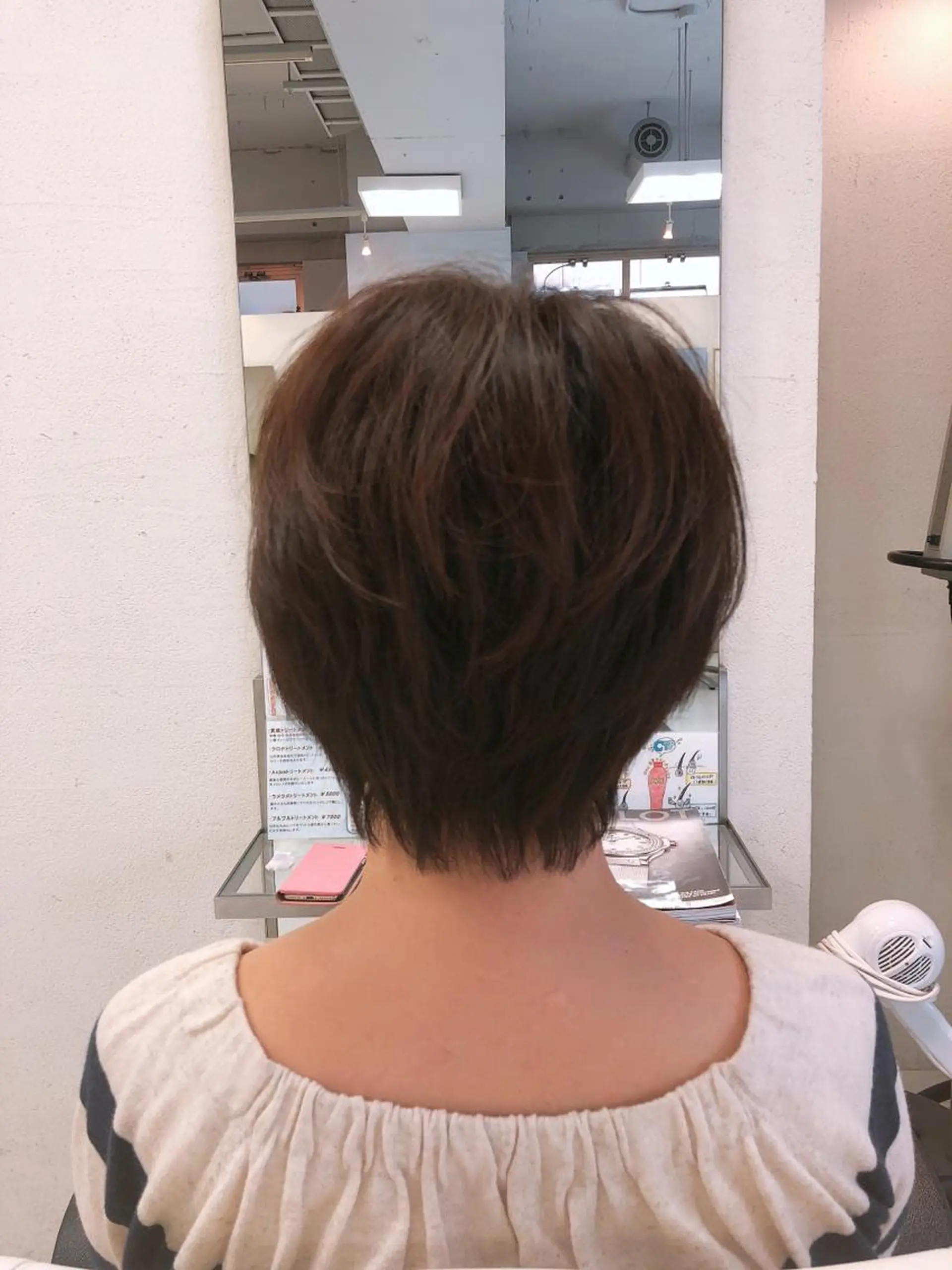 ショート ショートヘア 阿部 美咲のヘアスタイル