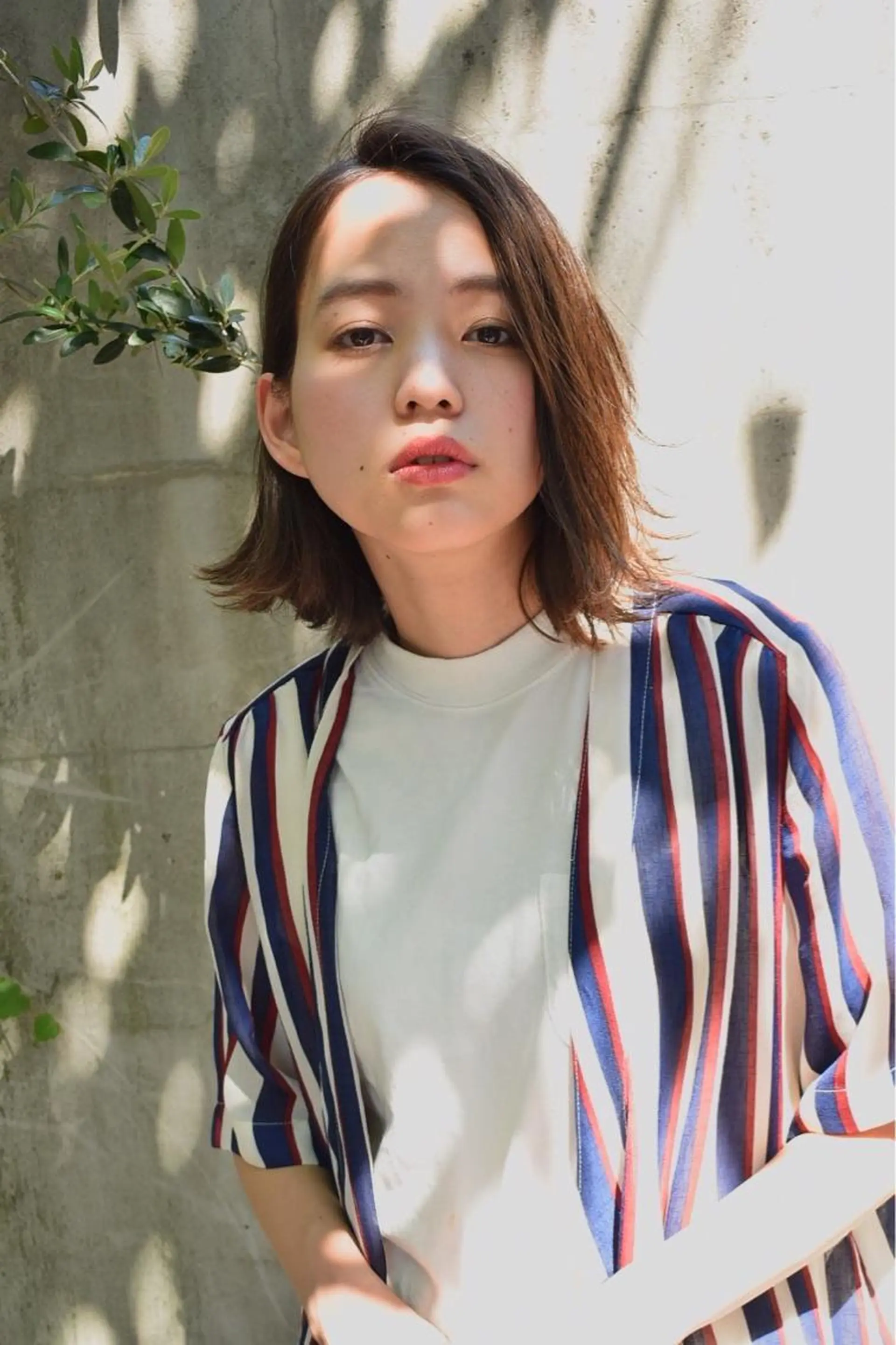 ショート カラー 透明感カラー ボブ 外ハネヘア カット ヘアカラー トリートメント ヘアセット メンズ特化 パーマ/オザワのヘアスタイル