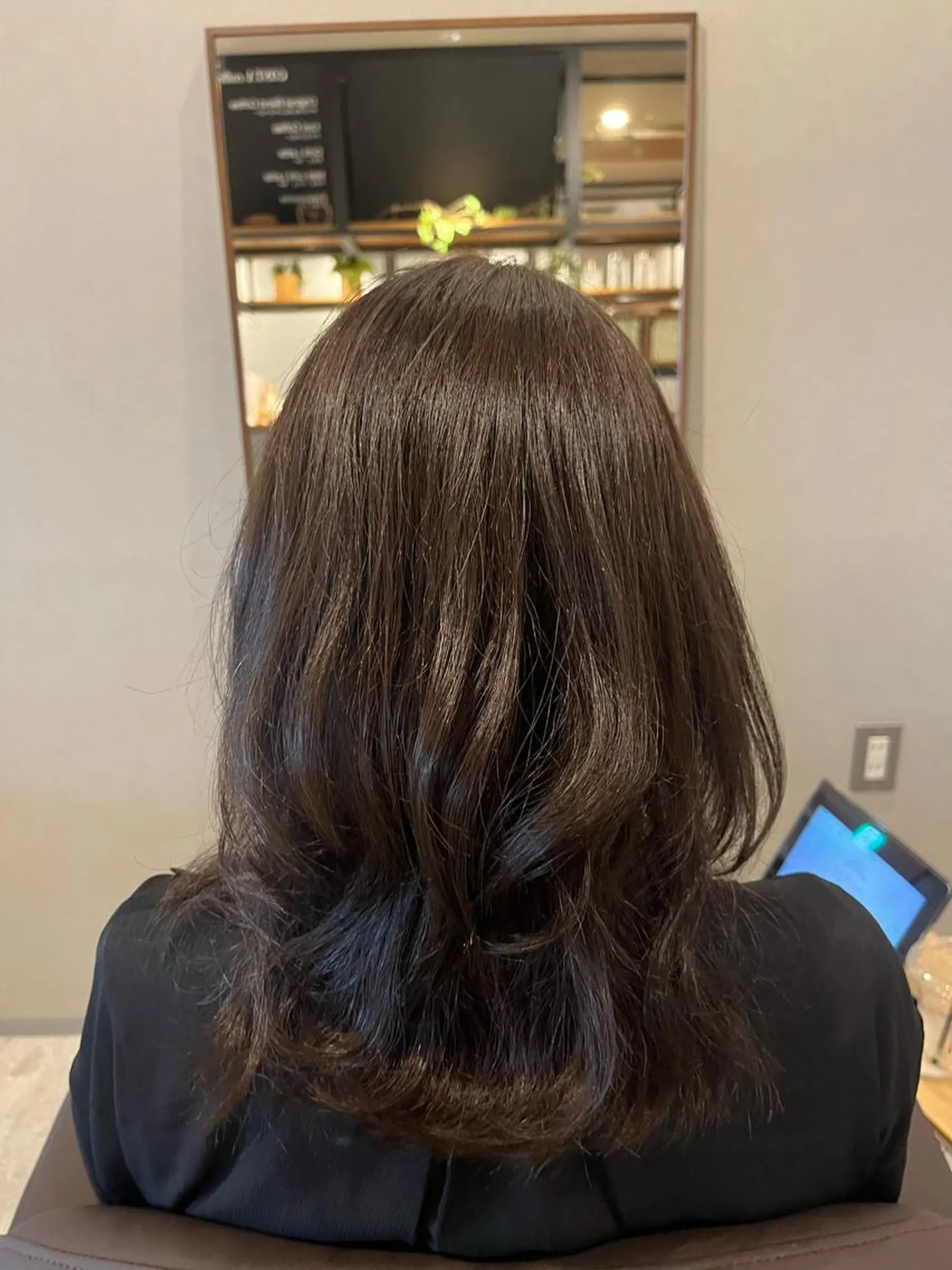 セミロング セミロングパーマ アルゴ八潮所属・Argo mikiのヘアスタイル