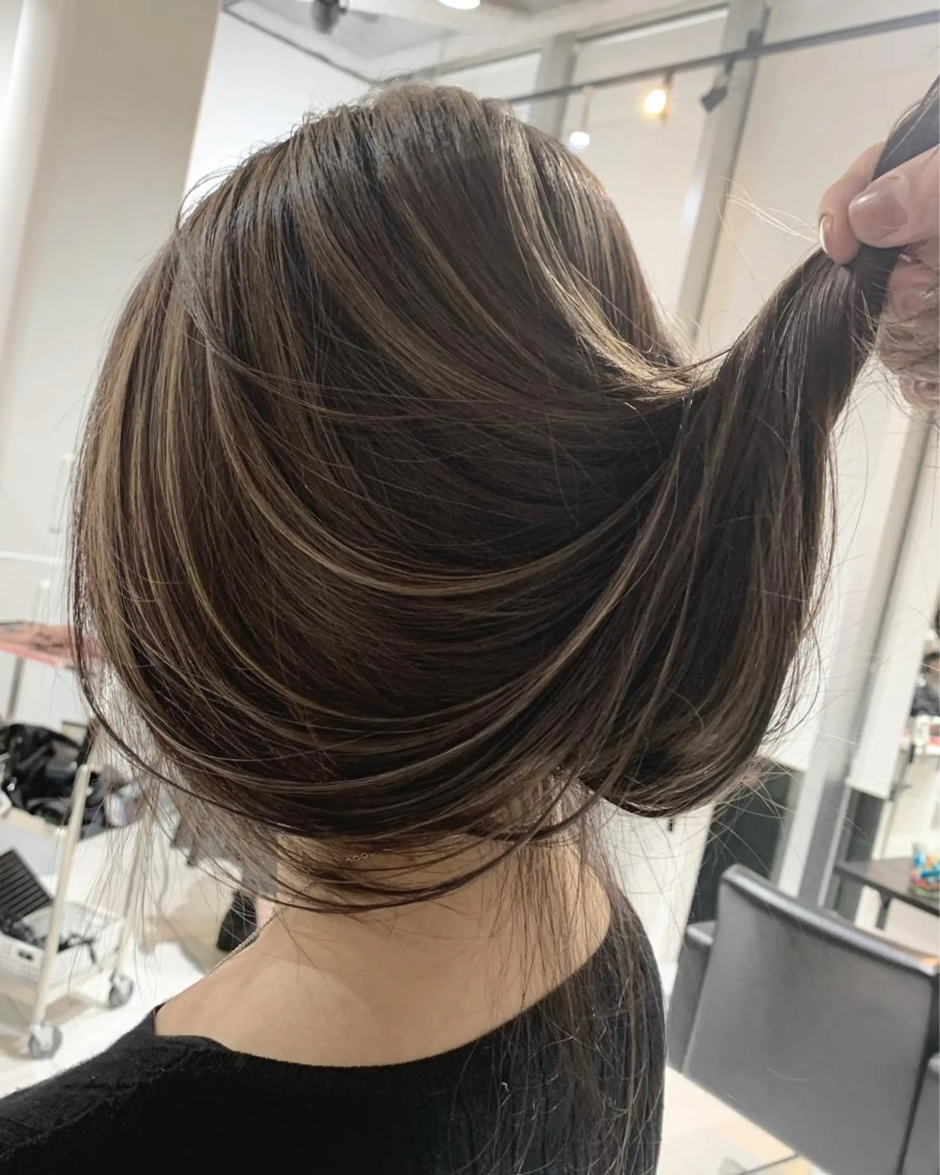 ミディアム 髪質改善land千葉所属・阿部 圭悟のヘアスタイル