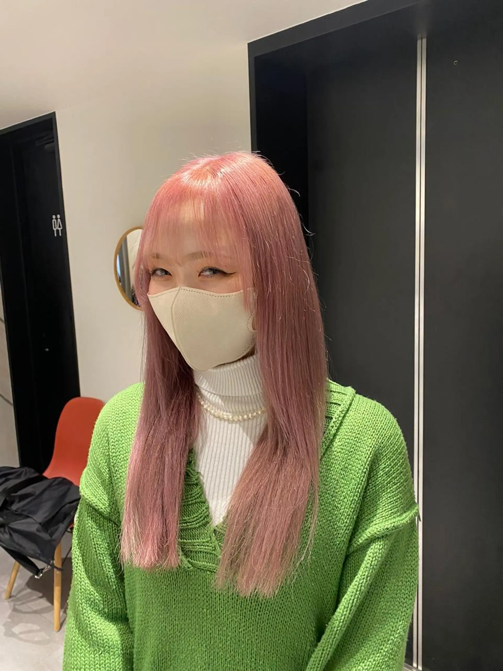 セミロング 卒業式のヘアスタイル 髪質改善 ベージュ指名No1 加賀詩織のヘアスタイル