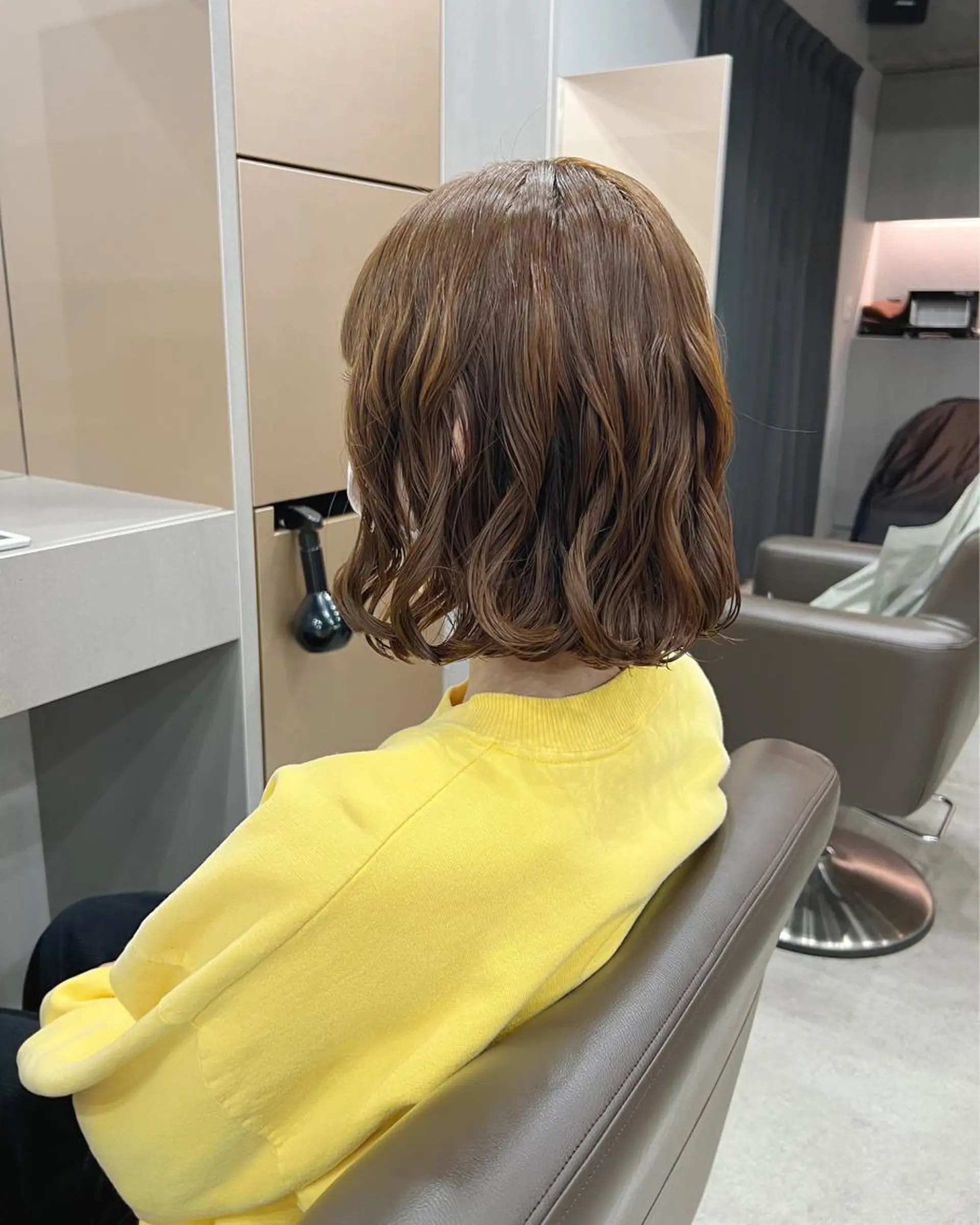 ショート パーマ ボブパーマコテ巻き風 パーマNo1深江秀平のヘアスタイル