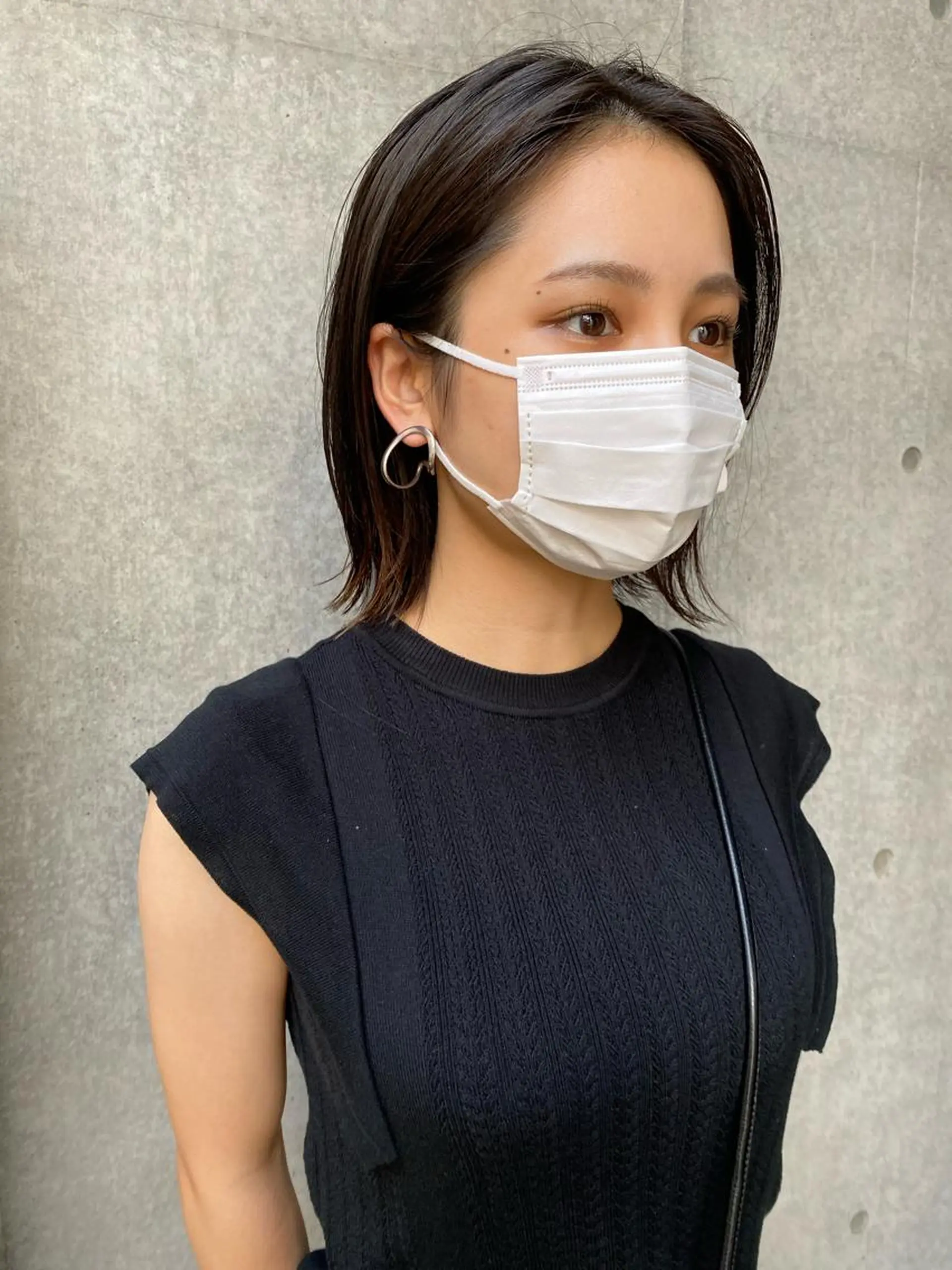 ショート ボブ 外ハネヘア カット hemm,hemm.所属・ショート・ボブ MIKUのヘアスタイル