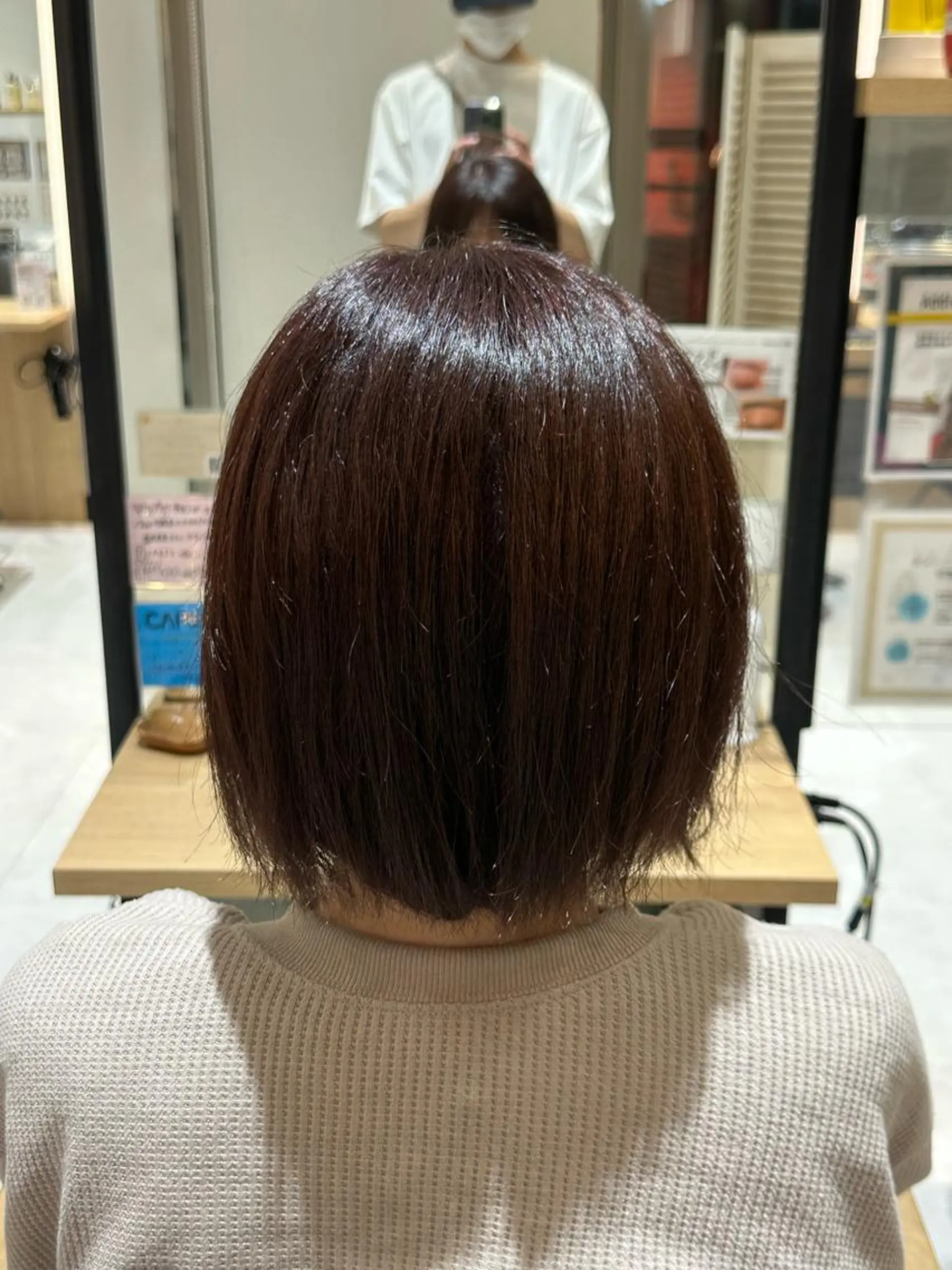 ショート カラー 🍜のばた 🍜のヘアスタイル