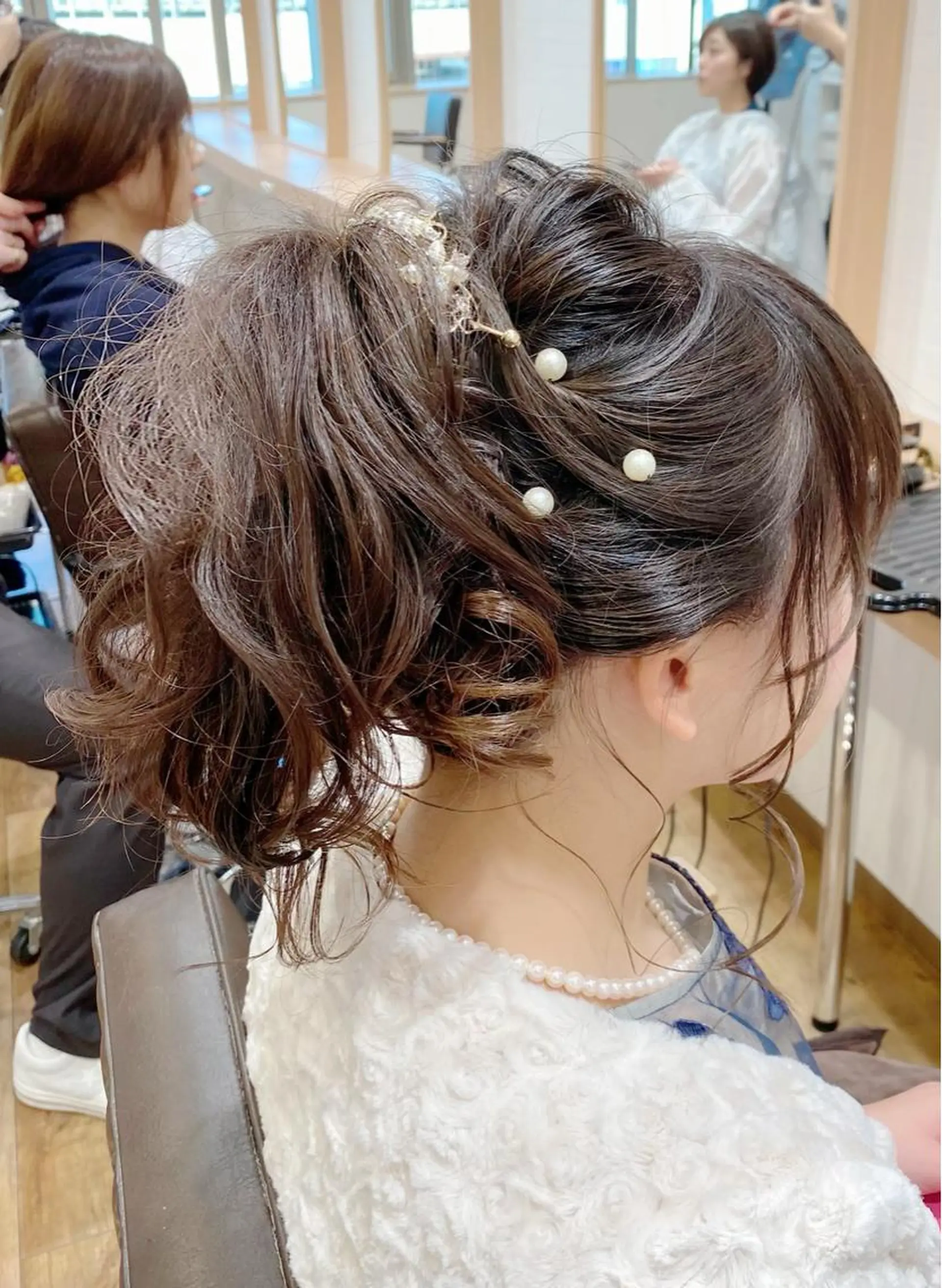 ヘアアレンジ ヘアセット GRANLUSSO 〜グランルッソ駅前店所属・木口 嘉美のヘアスタイル