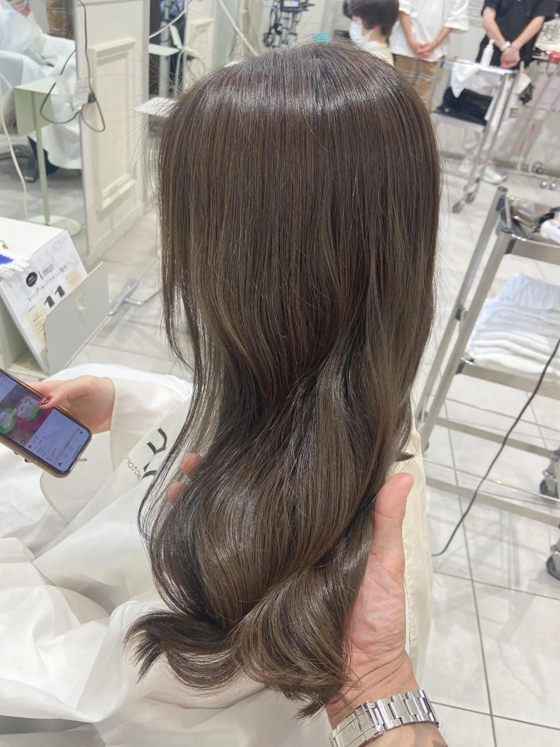 ロング カラー カット ヘアカラー 韓国/色気/レイヤー /AVANCE天王寺のヘアスタイル