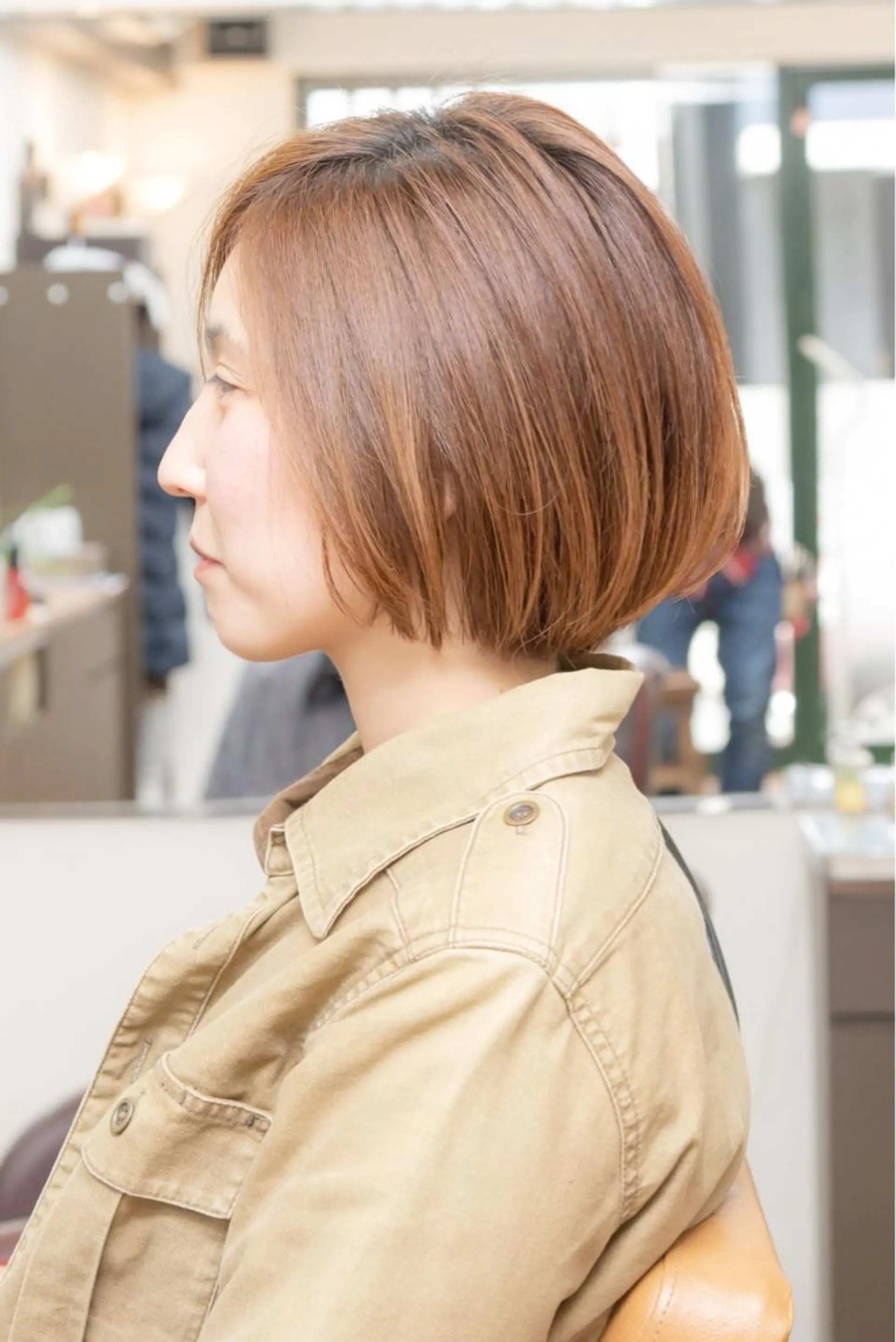 ミディアム カラー ボブ 似合わせカット カット ヘアカラー 【H.GENTIL】 TERUのその他イメージ