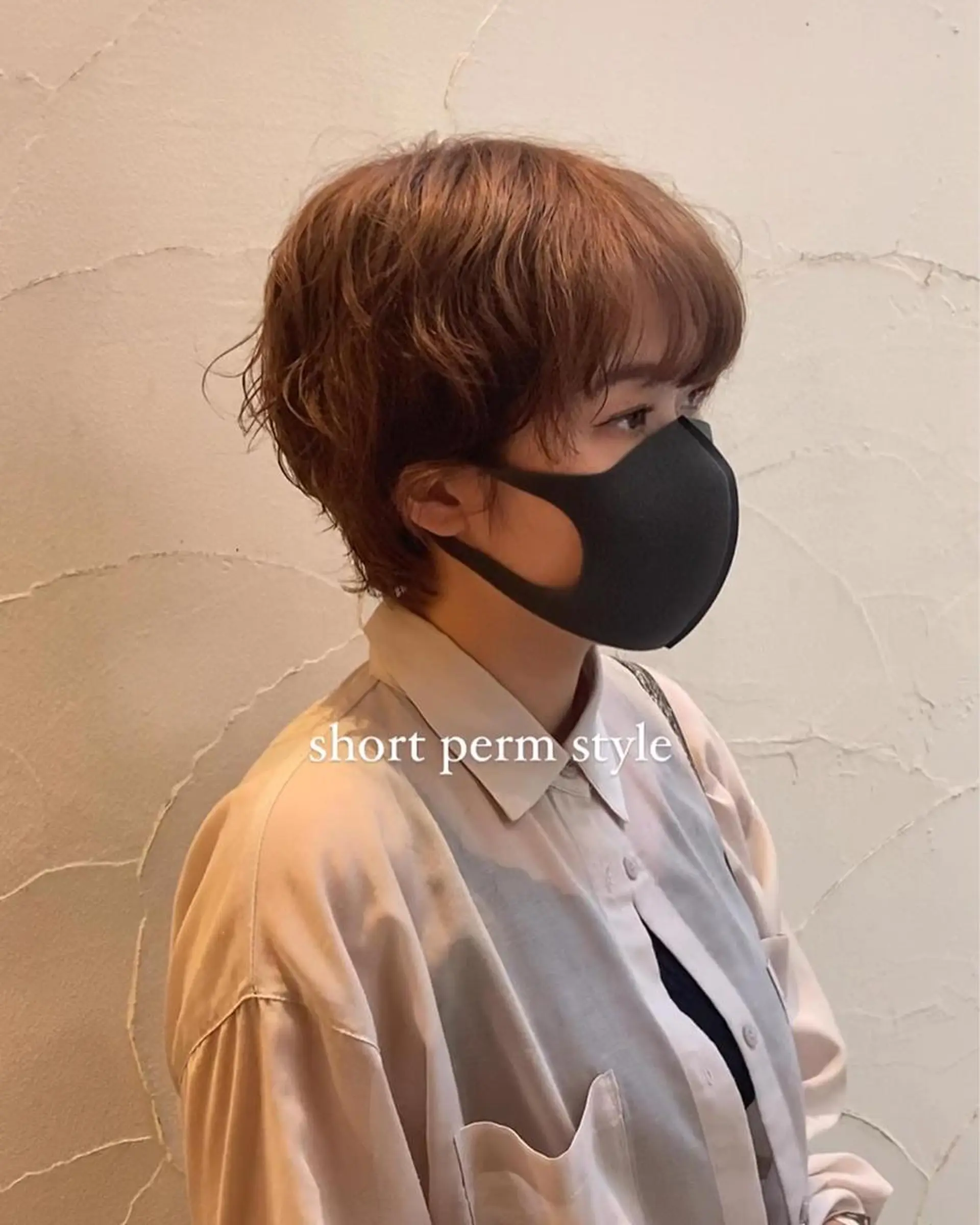 ショート パーマ/名古屋パーマ / コデラ ナナホのヘアスタイル