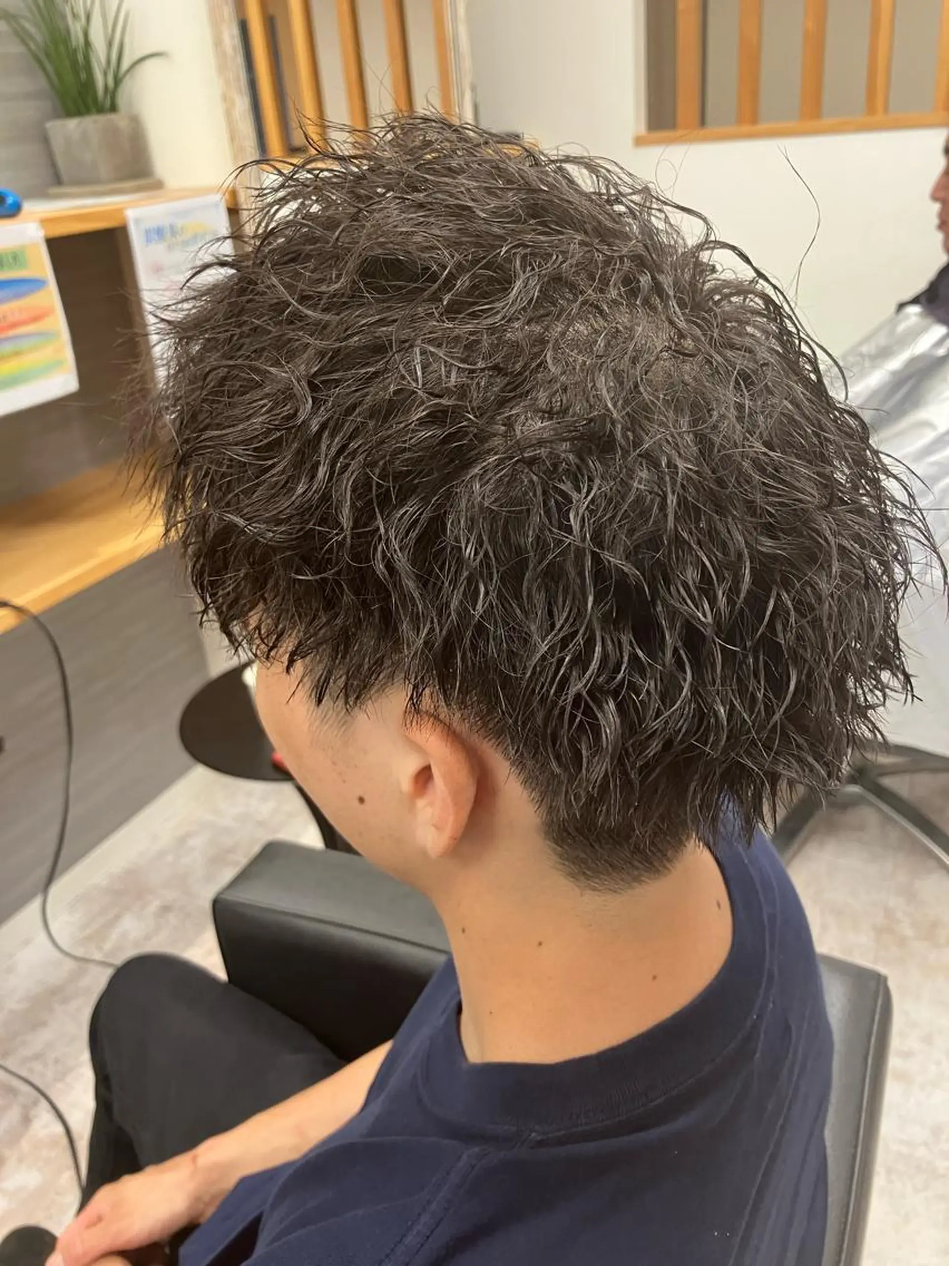 パーマ メンズ カット パーマ メンズ特化/パーマ/ フェードWATARUのヘアスタイル