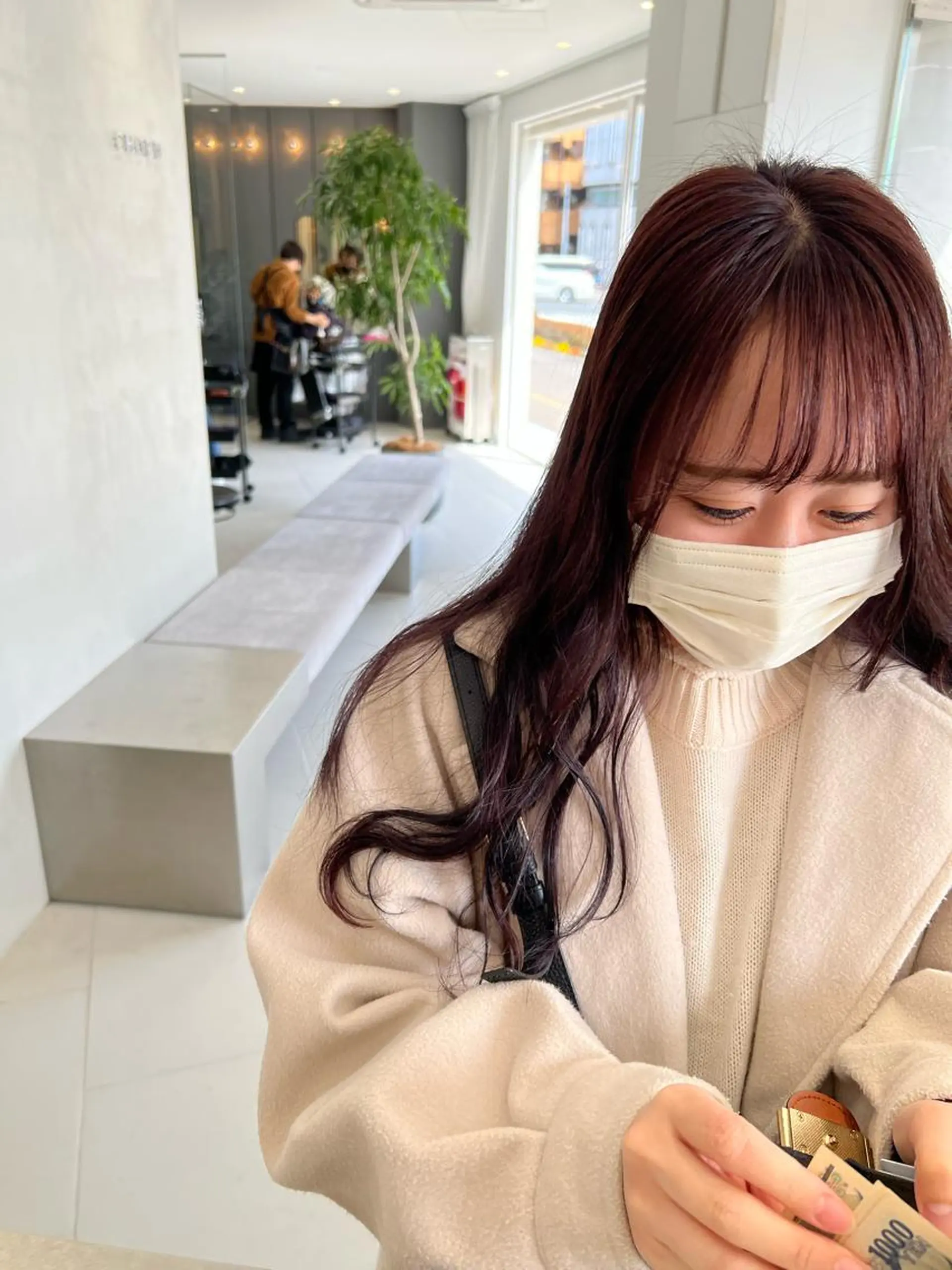 ロング ヘアカラー ✨🩵波多野 来実🩵✨のヘアスタイル