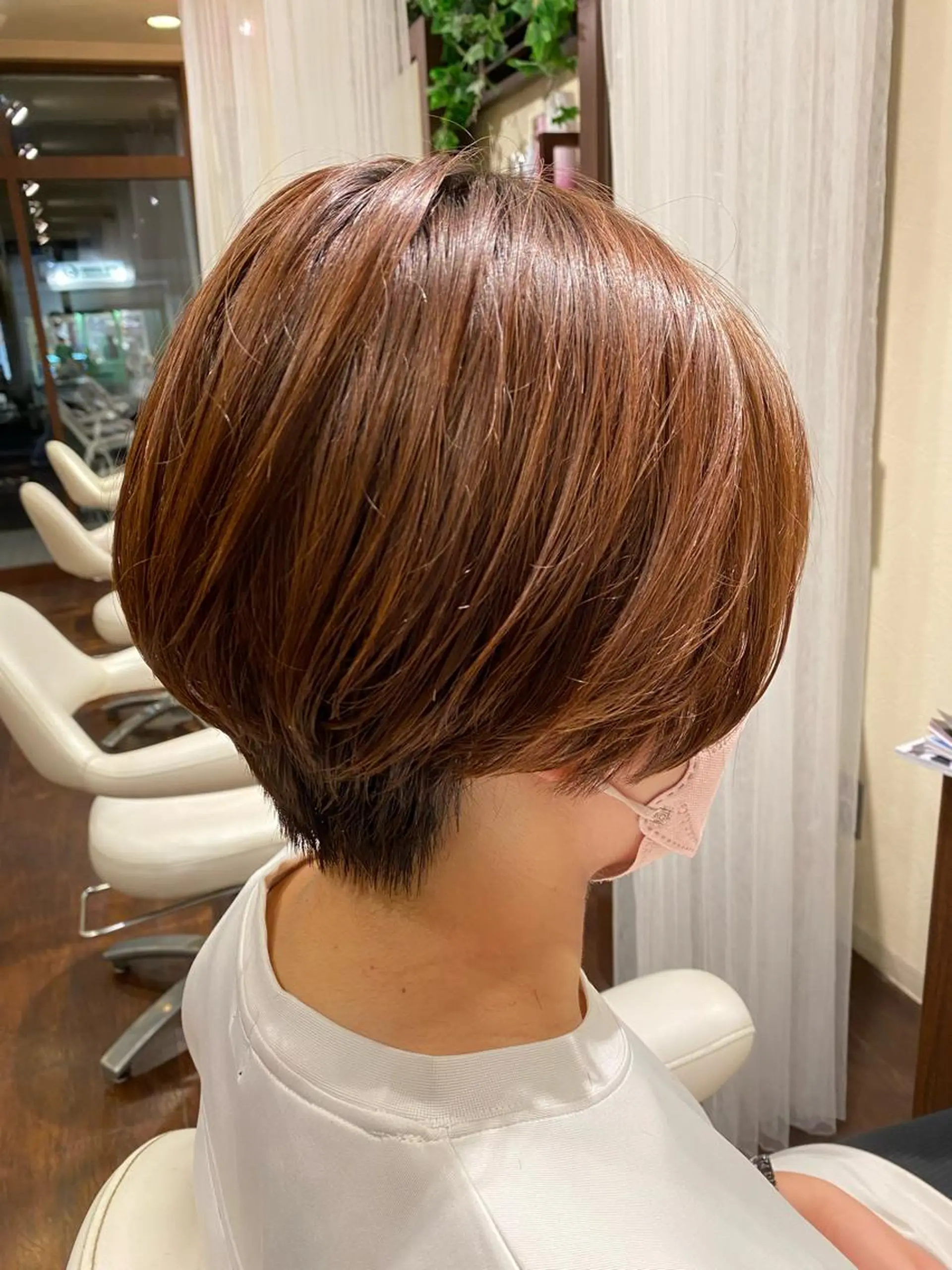 ショート 艶ｶﾗｰ｜ｽﾄﾚｰﾄ 🍟yuki🍟のヘアスタイル