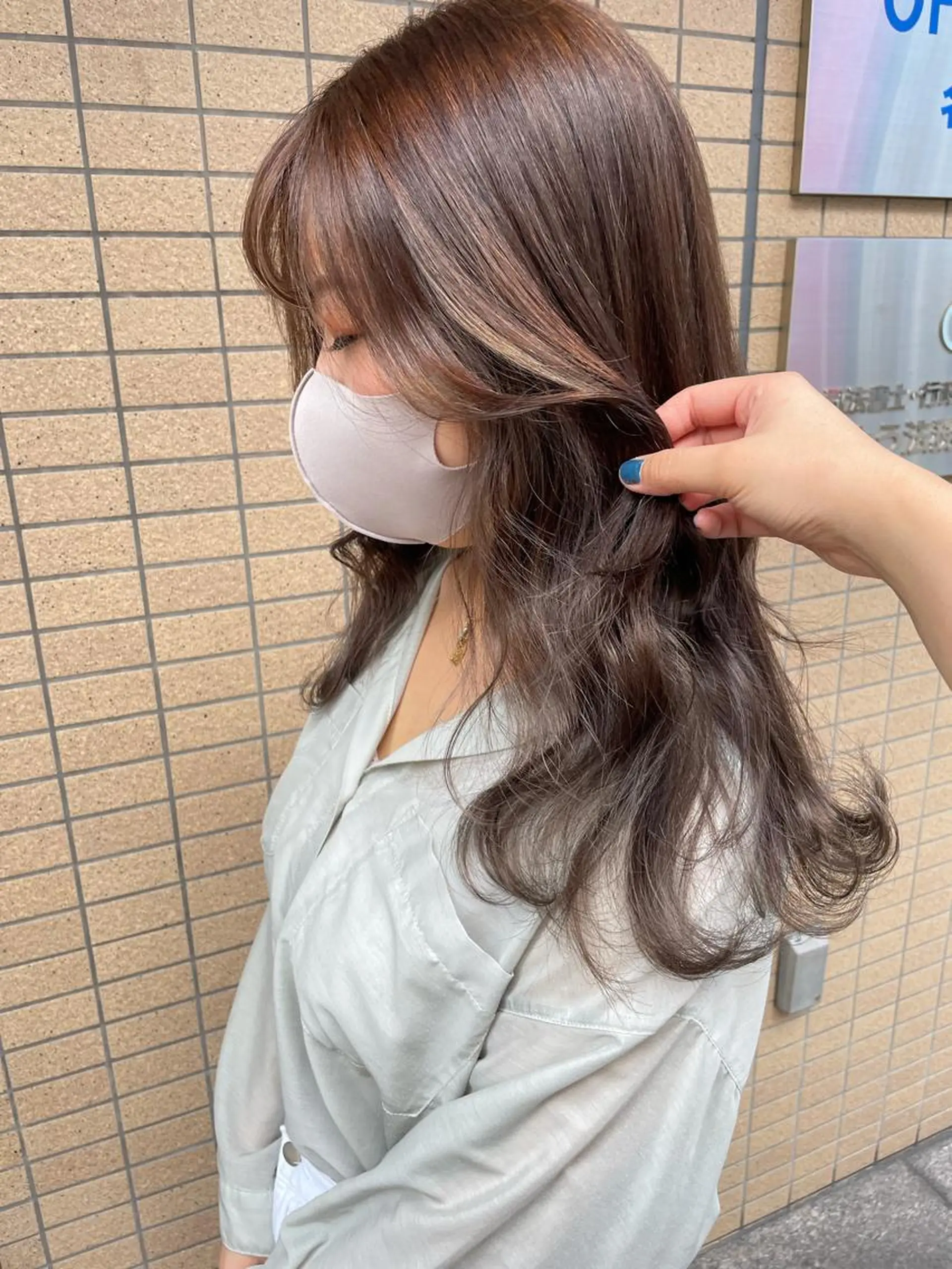 ロング カラー 高橋 みく/ minim 暖色のヘアスタイル