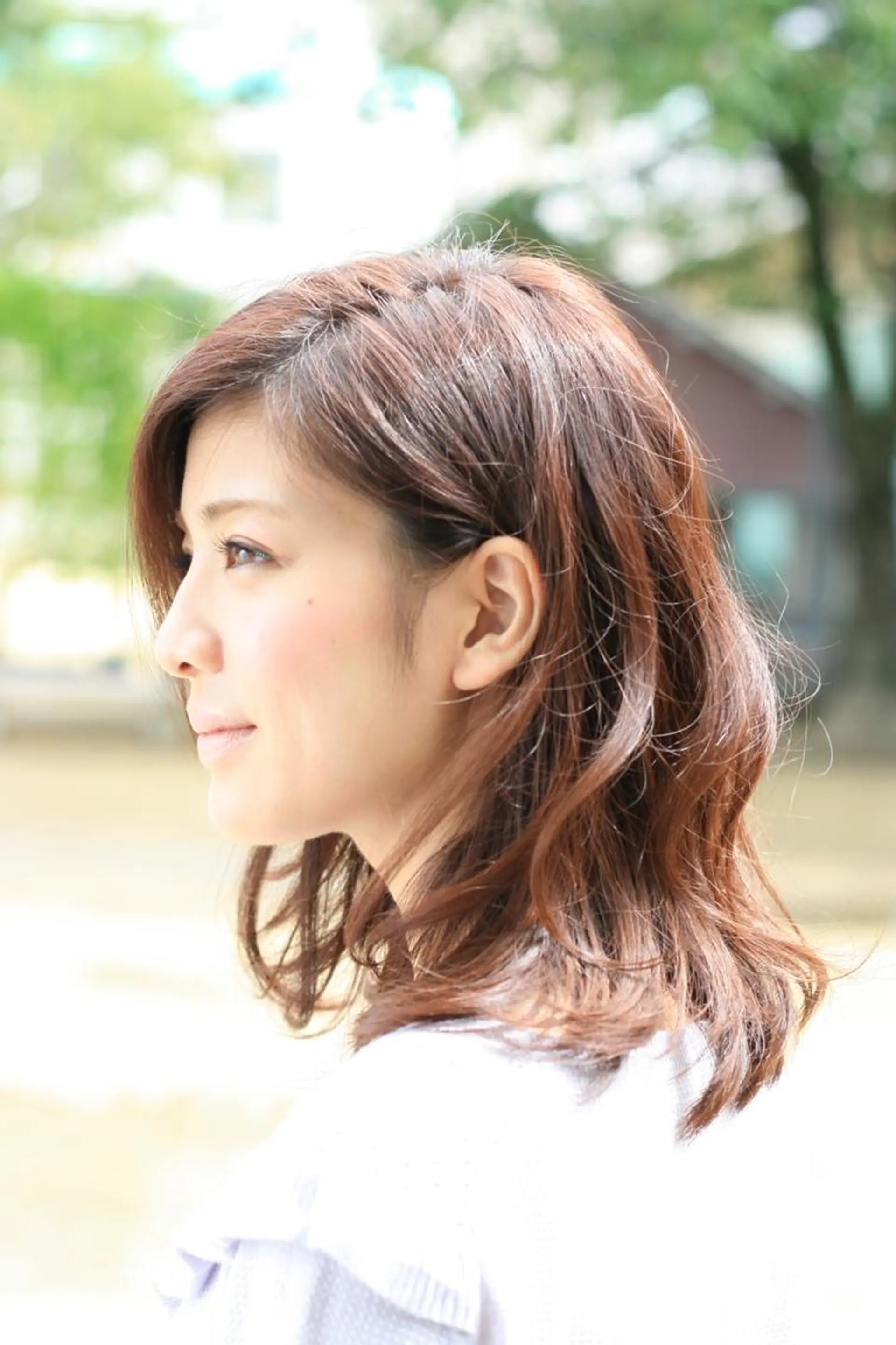 カット ヘアカラー トリートメント 西新美容室 ナチュラルオーブンのヘアスタイル