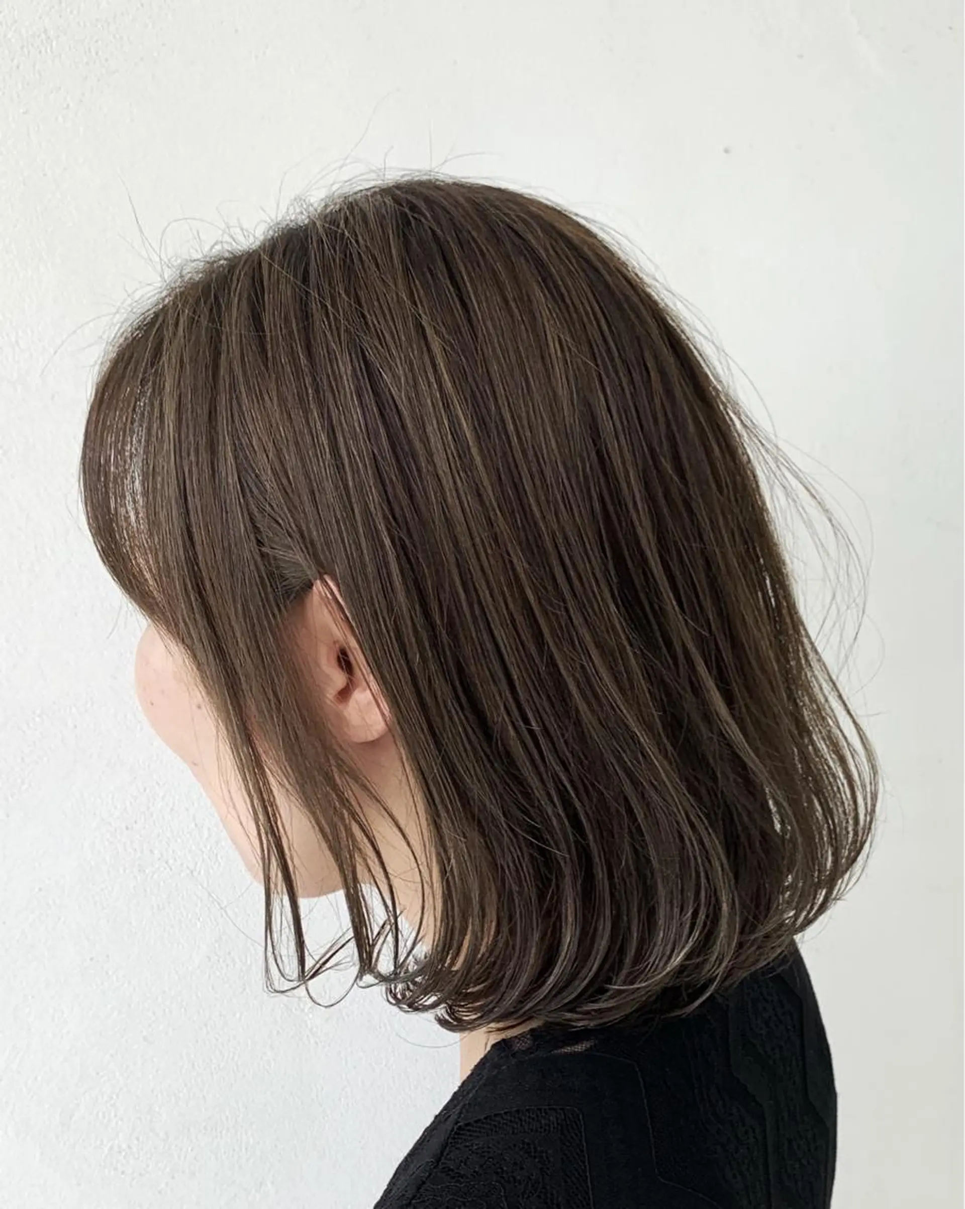 ミディアム カラー ハイライトカラー ハイライト salon m ni サロンマーニ所属・久保田 一のヘアスタイル