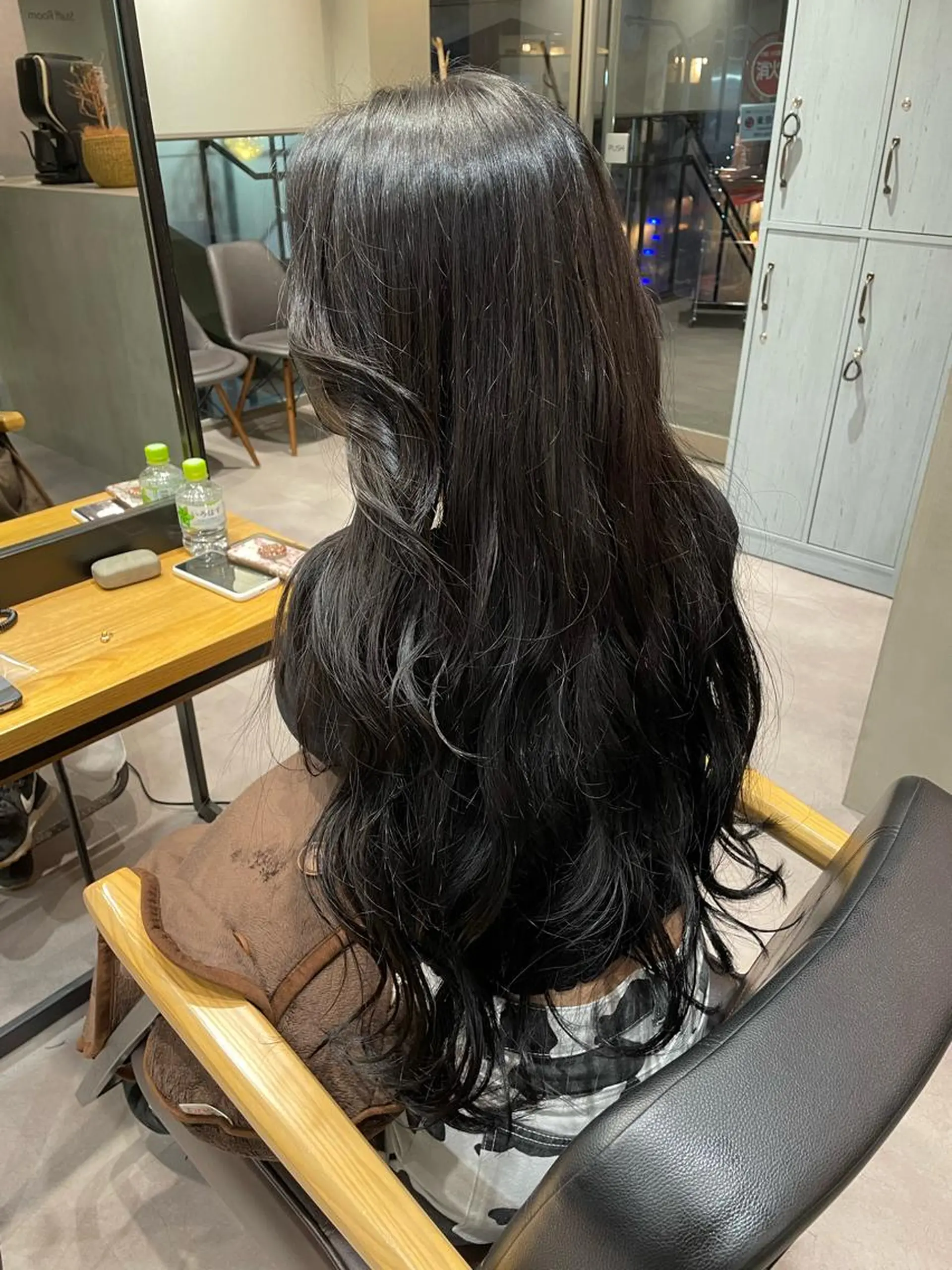 ロング カラー バレイヤージュ ベージュカラー ブロンド デザインカラー グラデーションカラー カット ヘアカラー トリートメント 韓国風/オシャレ /縮毛矯正/滝口琴未のヘアスタイル